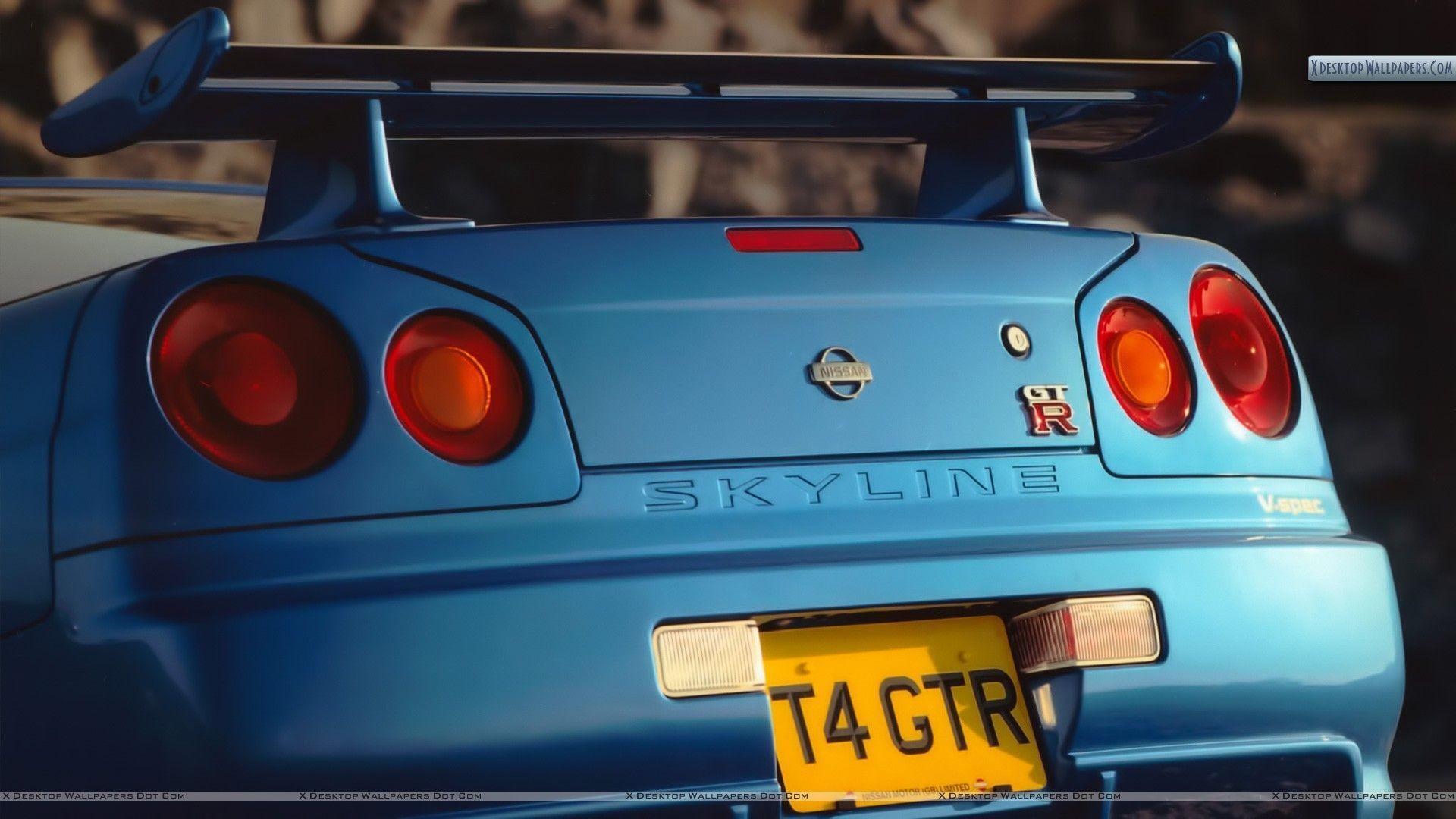 1920x1080 Nissan Skyline GTR R34