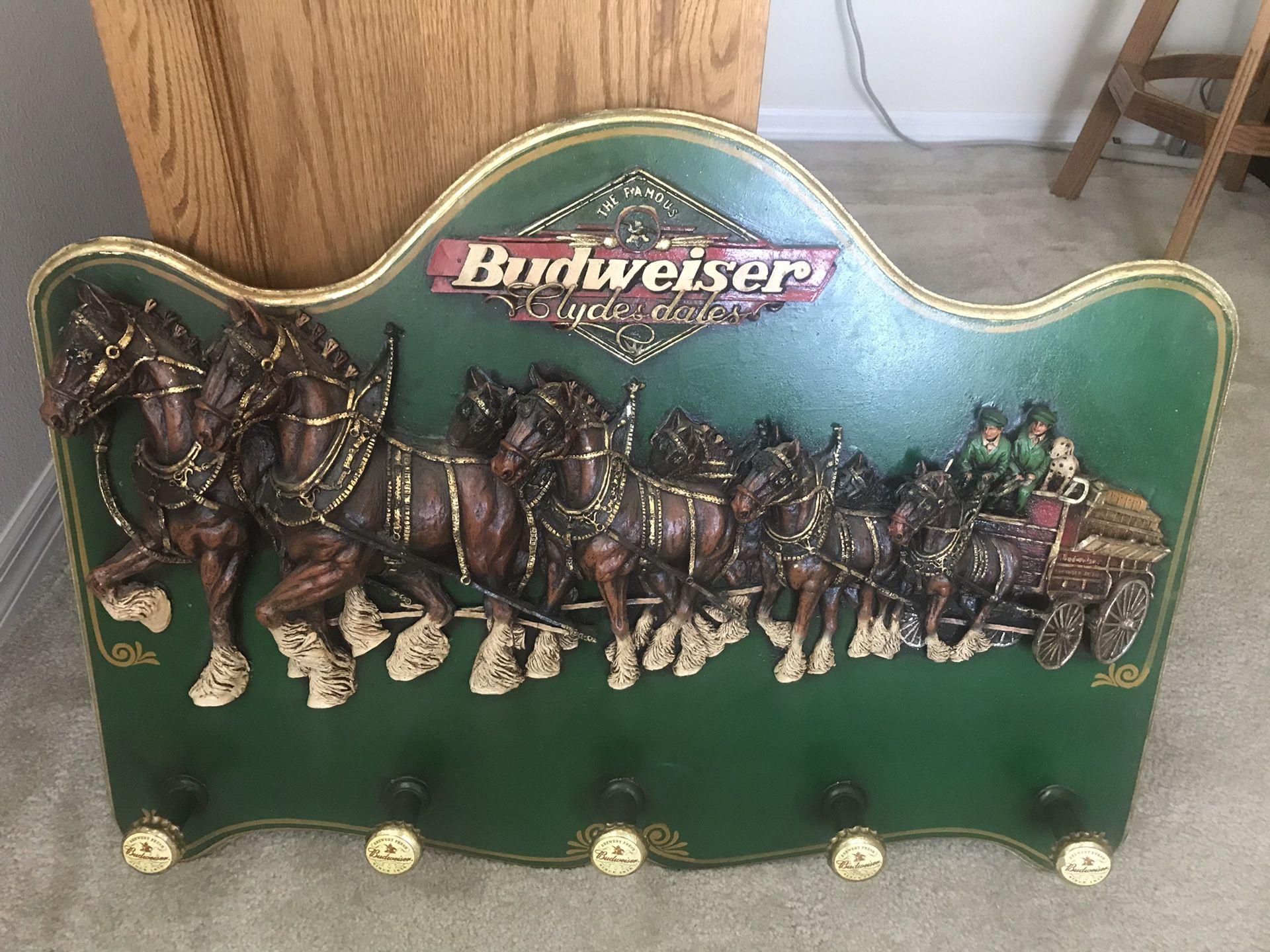 1920x1440 VINTAGE BUDWEISER CLYDESDALES 3D COAT RACK in Windermere, FL