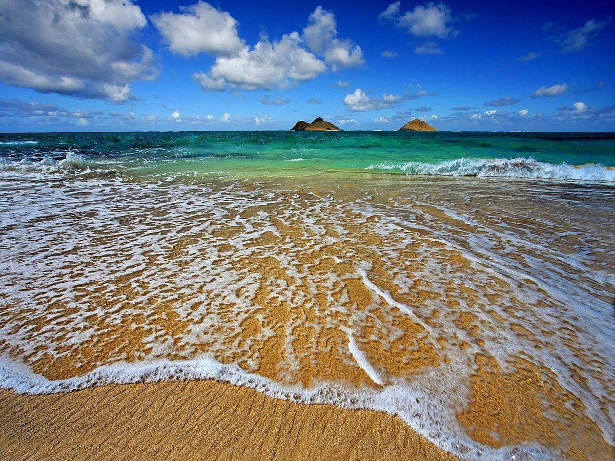 1200x900 Background photo Hawaii, Sea, Beach. Free TOP image