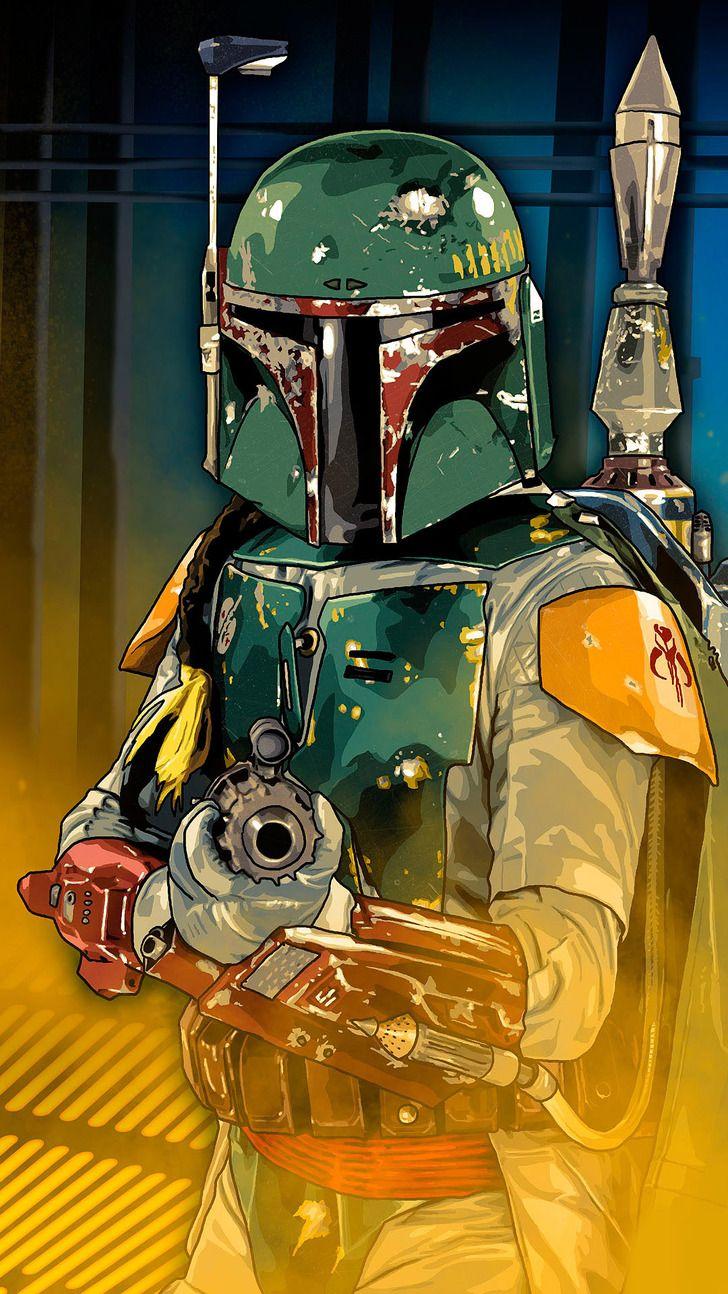 728x1294 Boba Fett Wallpaper
