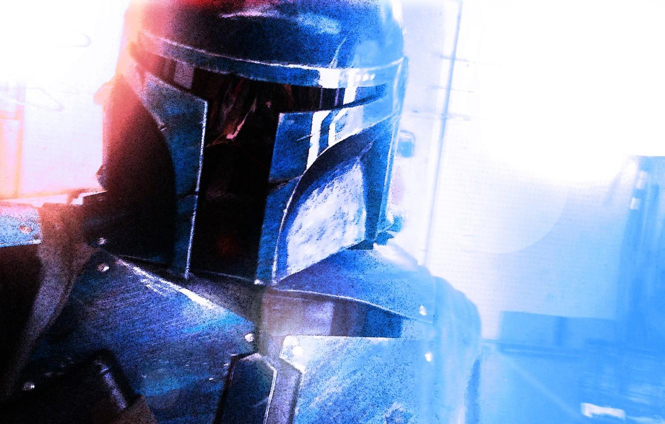 1332x850 Wallpaper fiction, warrior, helmet, star wars, art, Boba Fett, bounty hunter image for desktop, section фантастика