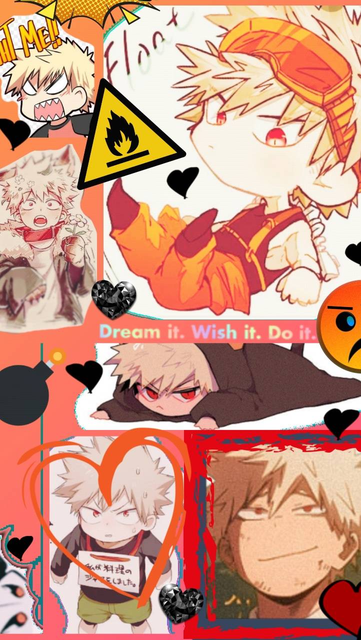 722x1280 Download Cute Bakugo HD Wallpaper and Background