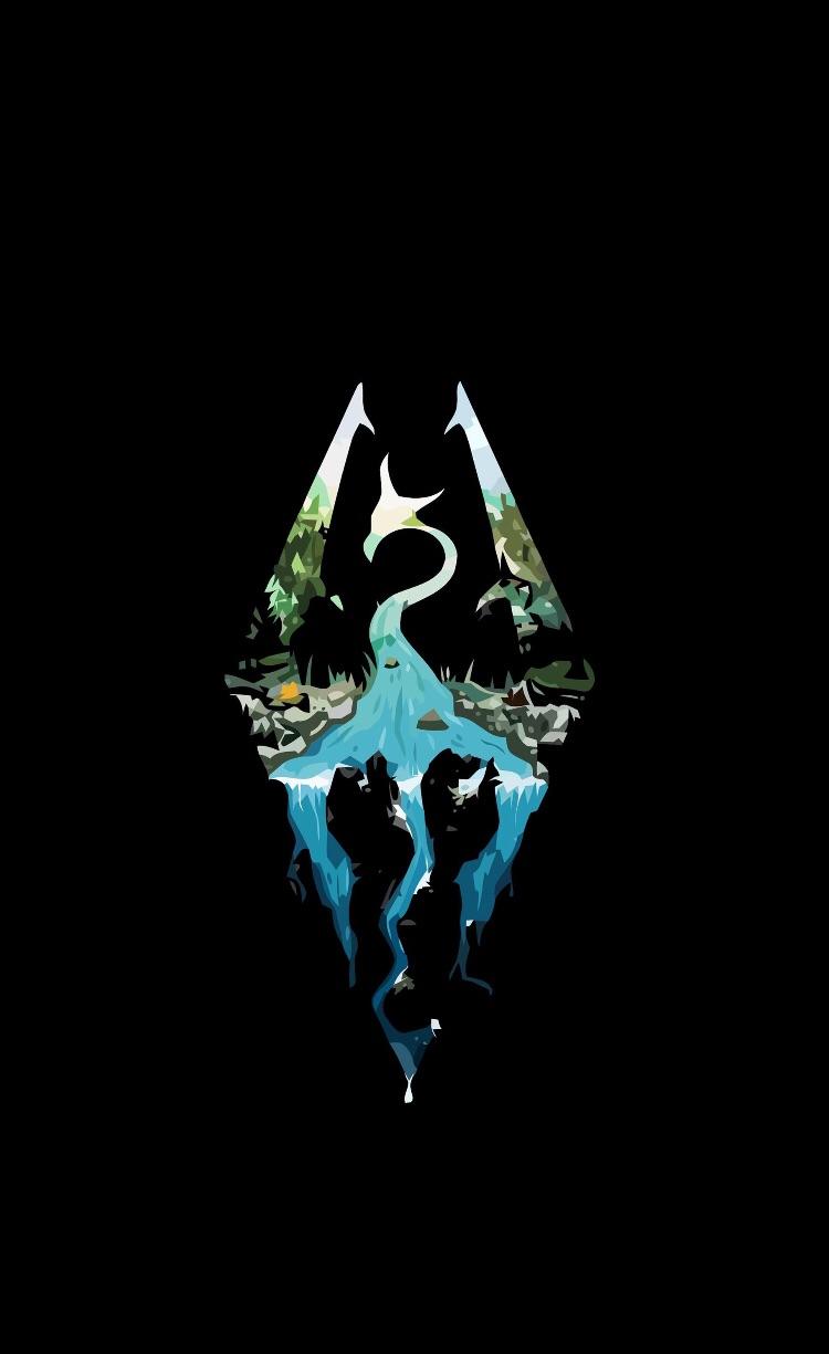 750x1225 Best skyrim wallpaper