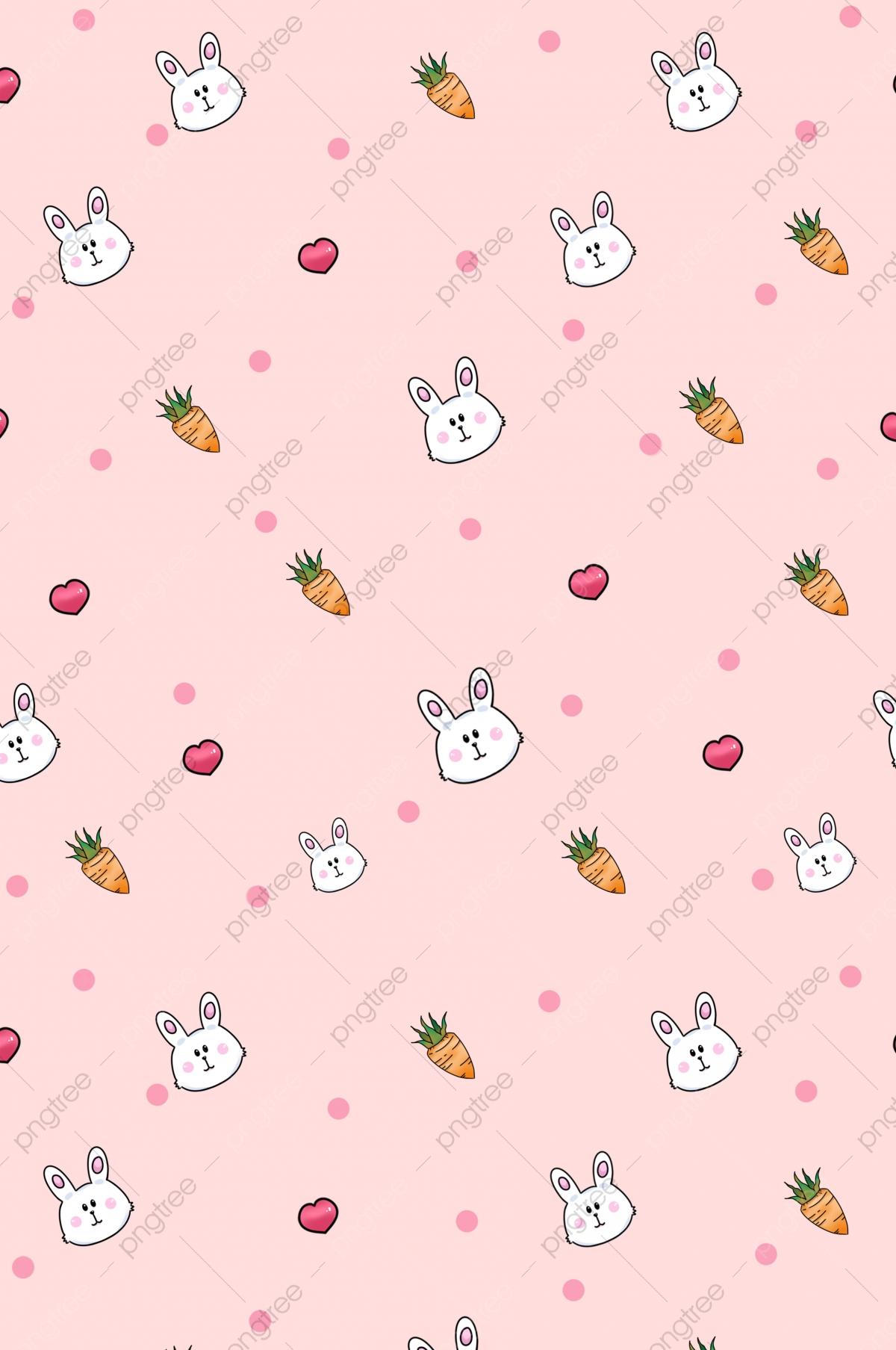 Cute Pink Bunny Wallpapers - Top Free Cute Pink Bunny Backgrounds ...