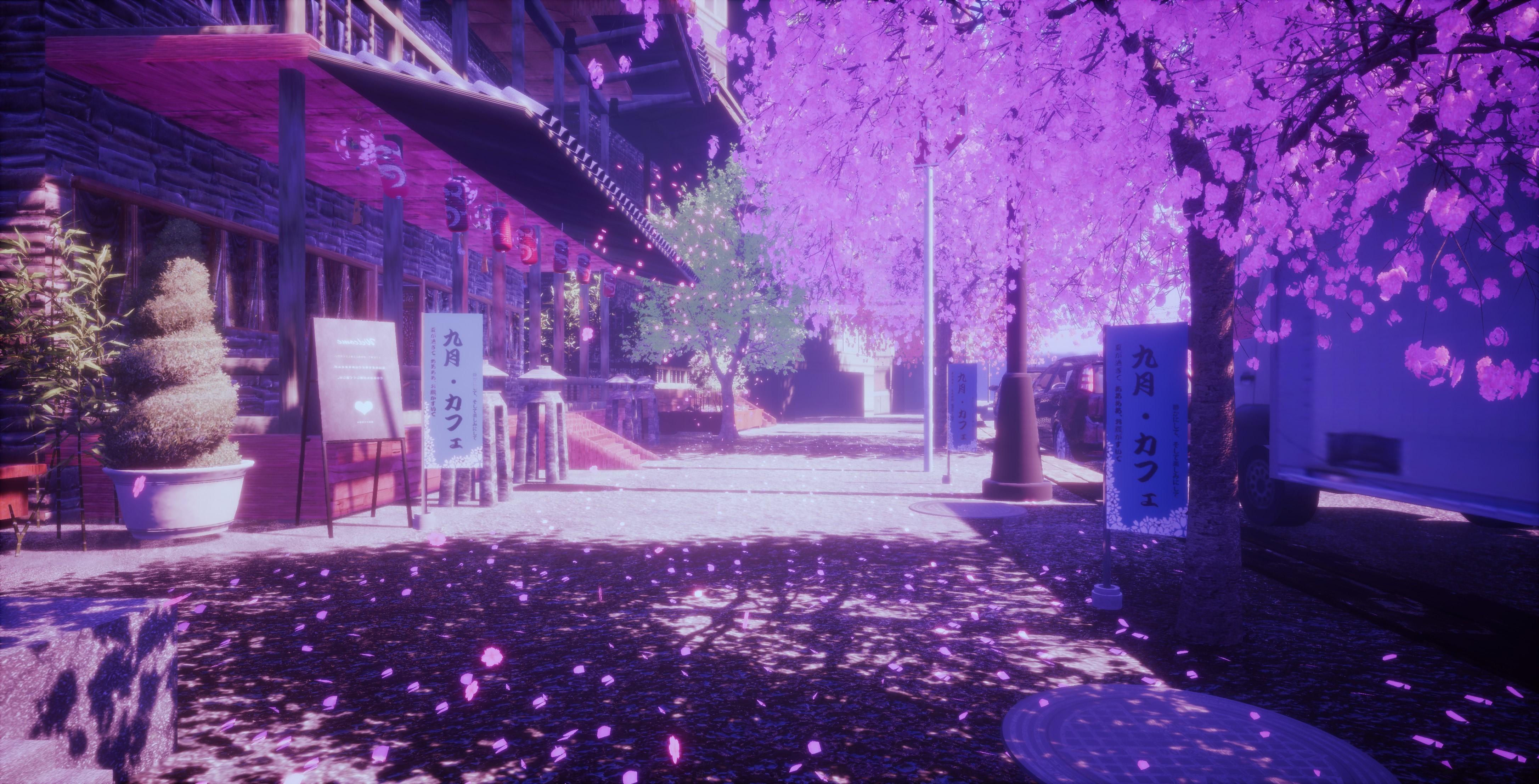 4344x2214 HD Wallpaper for theme: Sakura blossom HD wallpaper, background