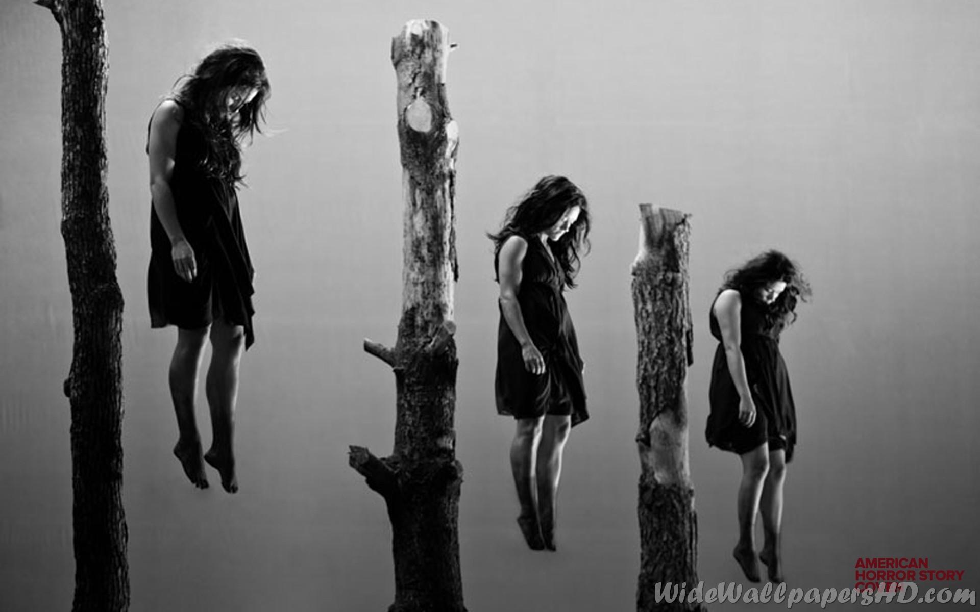 1920x1200 Wallpaper American Horror Story Wide HD Horror Story Coven Promo