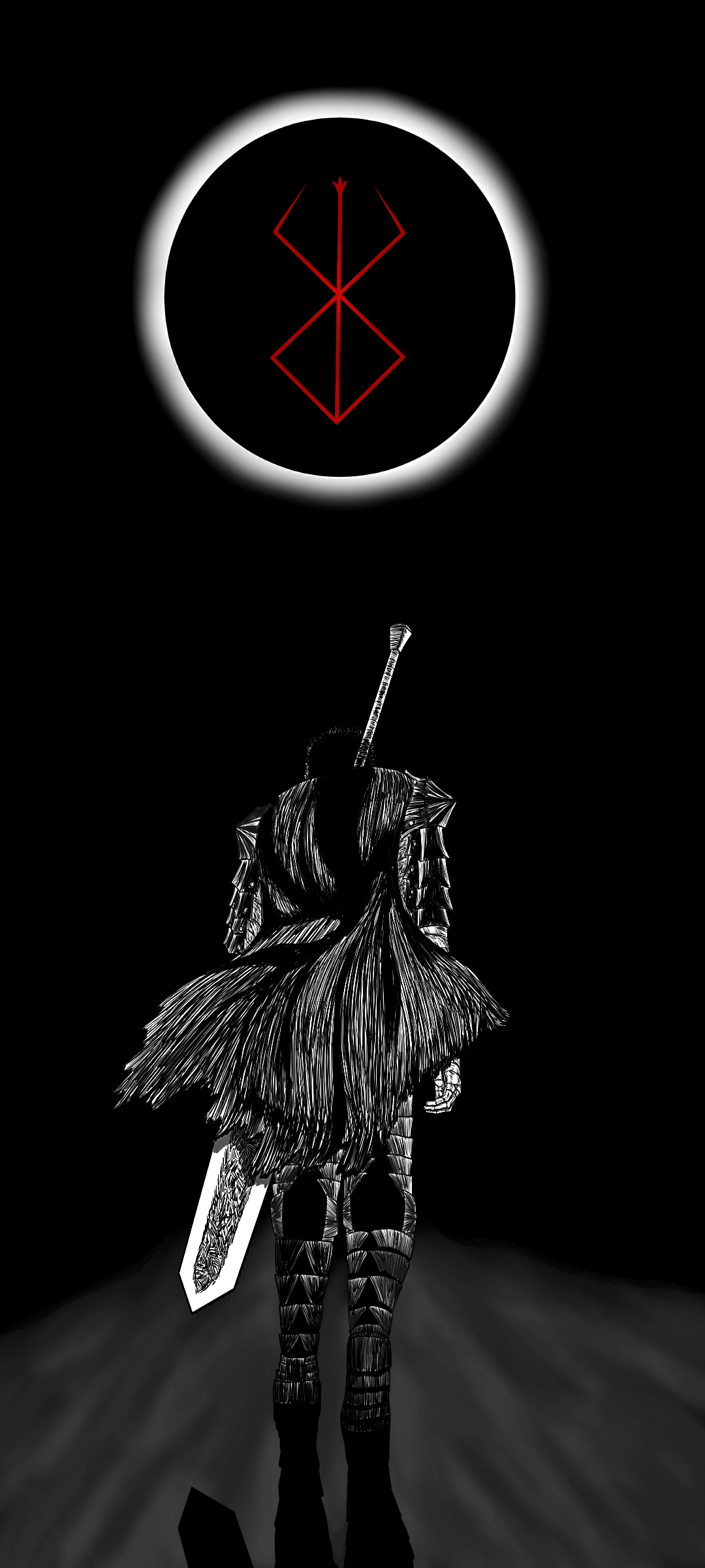 1080x2400 Berserk Wallpaper