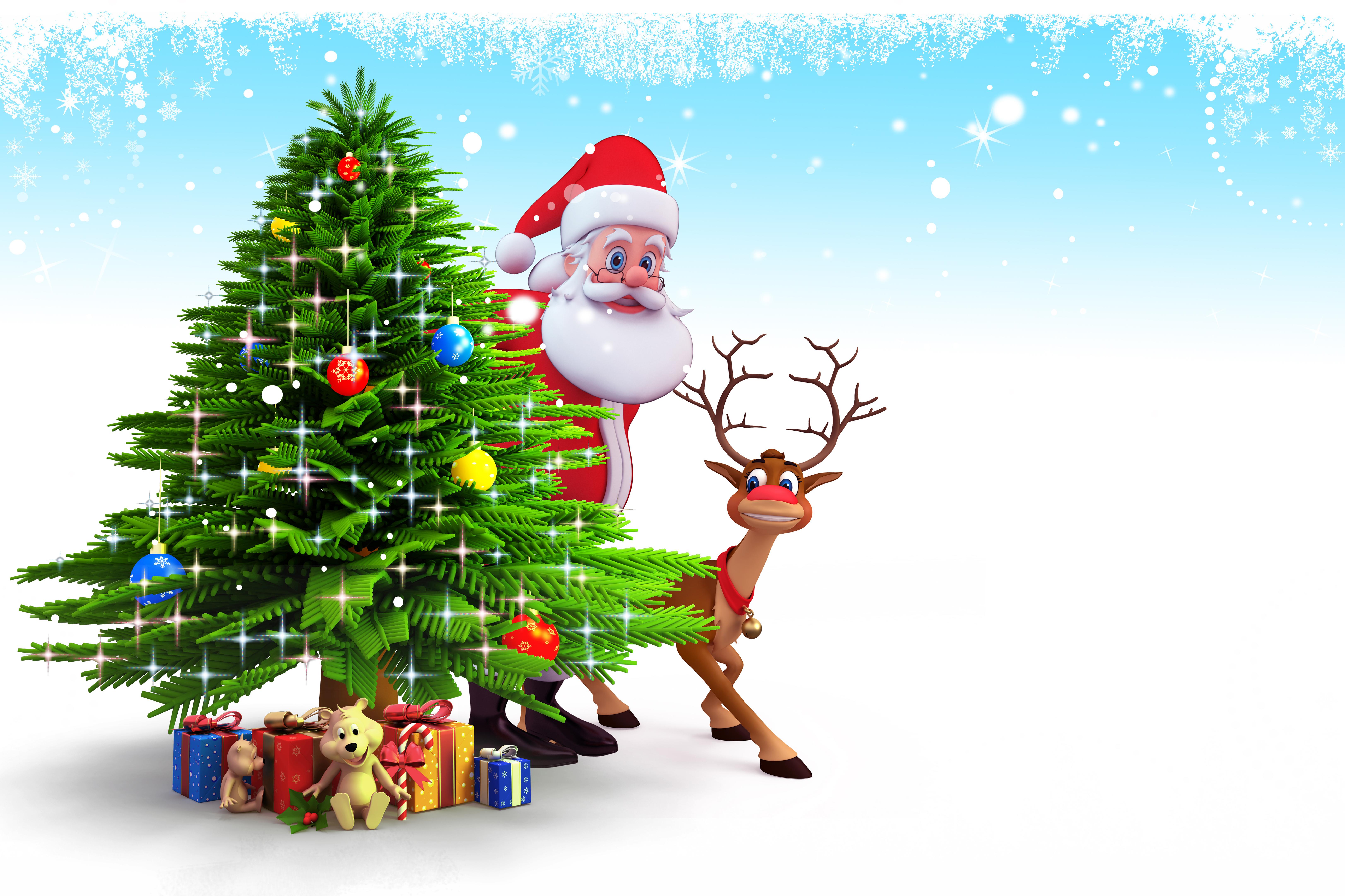 6496x4331 Christmas Tree Wallpaper Collection