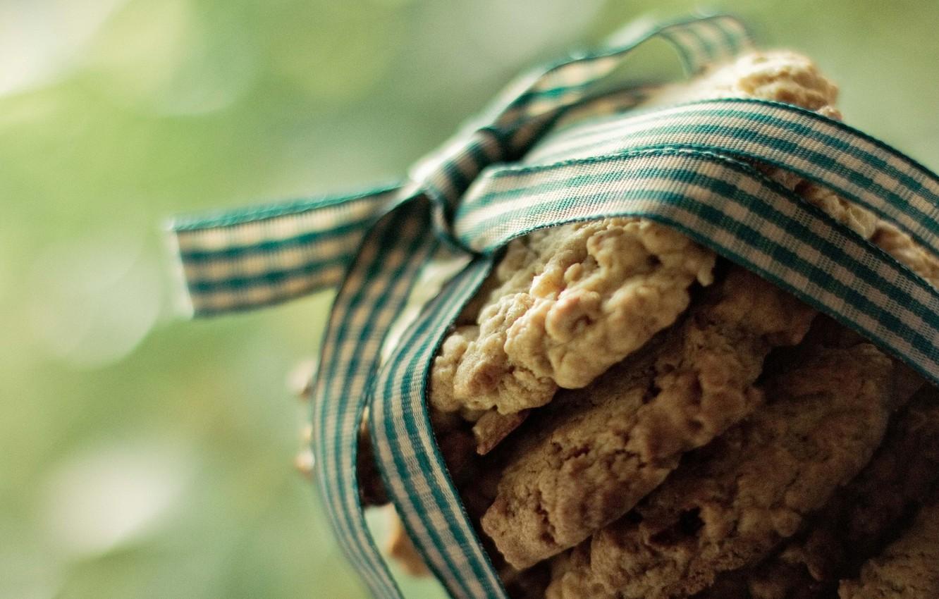 1332x850 Wallpaper green, background, widescreen, Wallpaper, food, blur, cell, cookies, wallpaper, bow, widescreen, background, sweet, cookies, full screen, HD wallpaper image for desktop, section еда