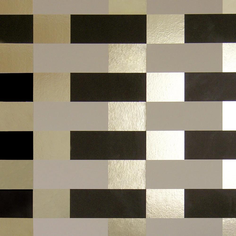 1000x1000 Gold brown wallpaper. Block cream gold brown wallpaper