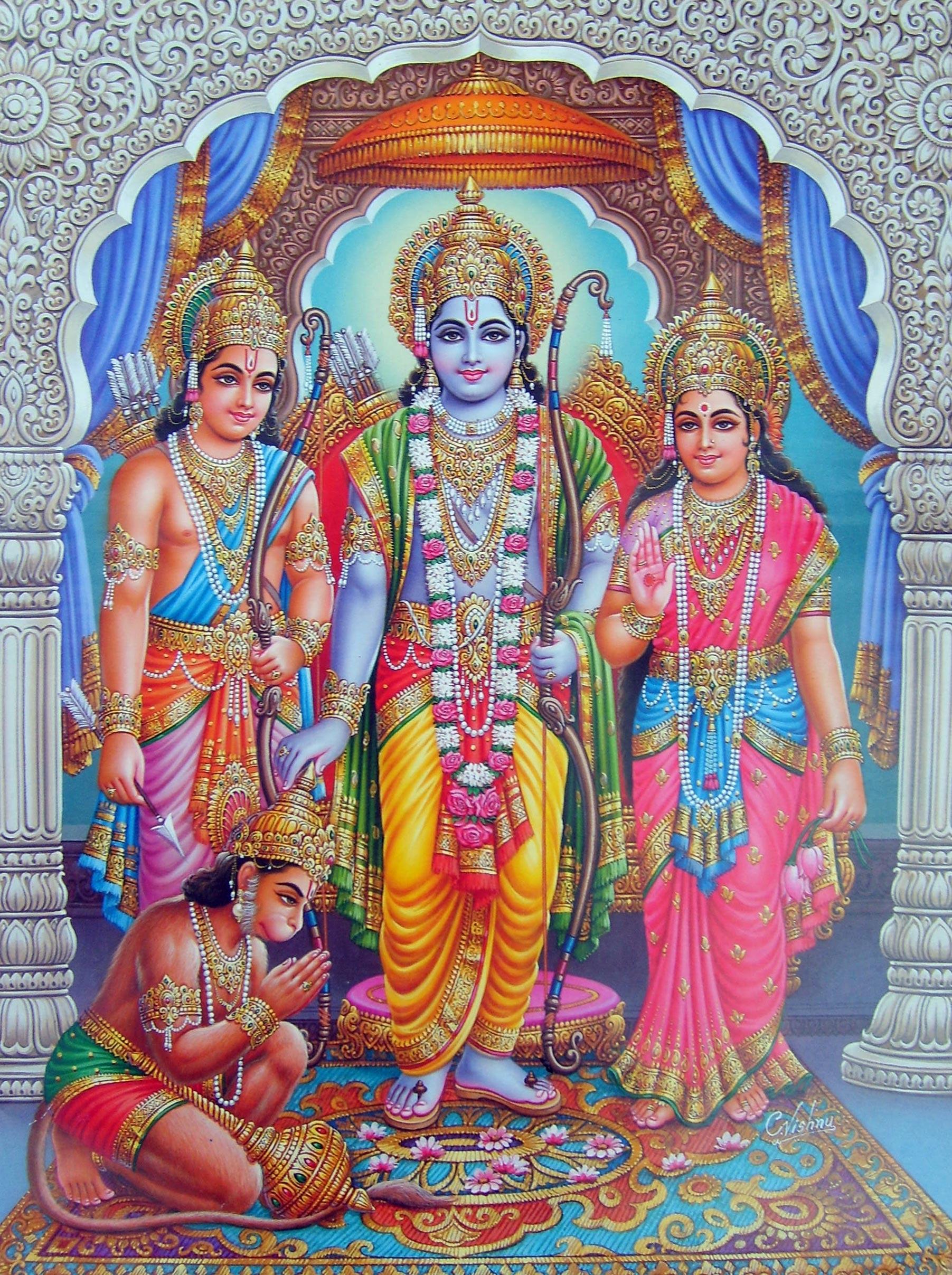 1803x2415 Sri Ram Parivar. The Anglo Hindu