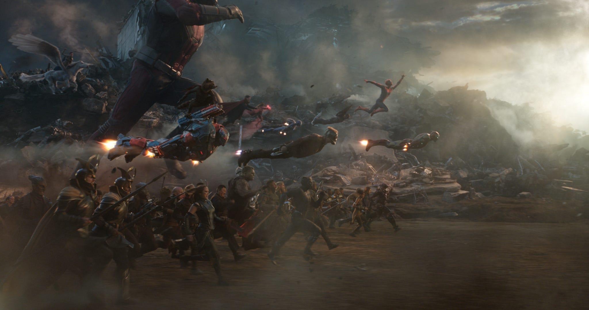2048x1080 Avengers Endgame Scene Wallpaper