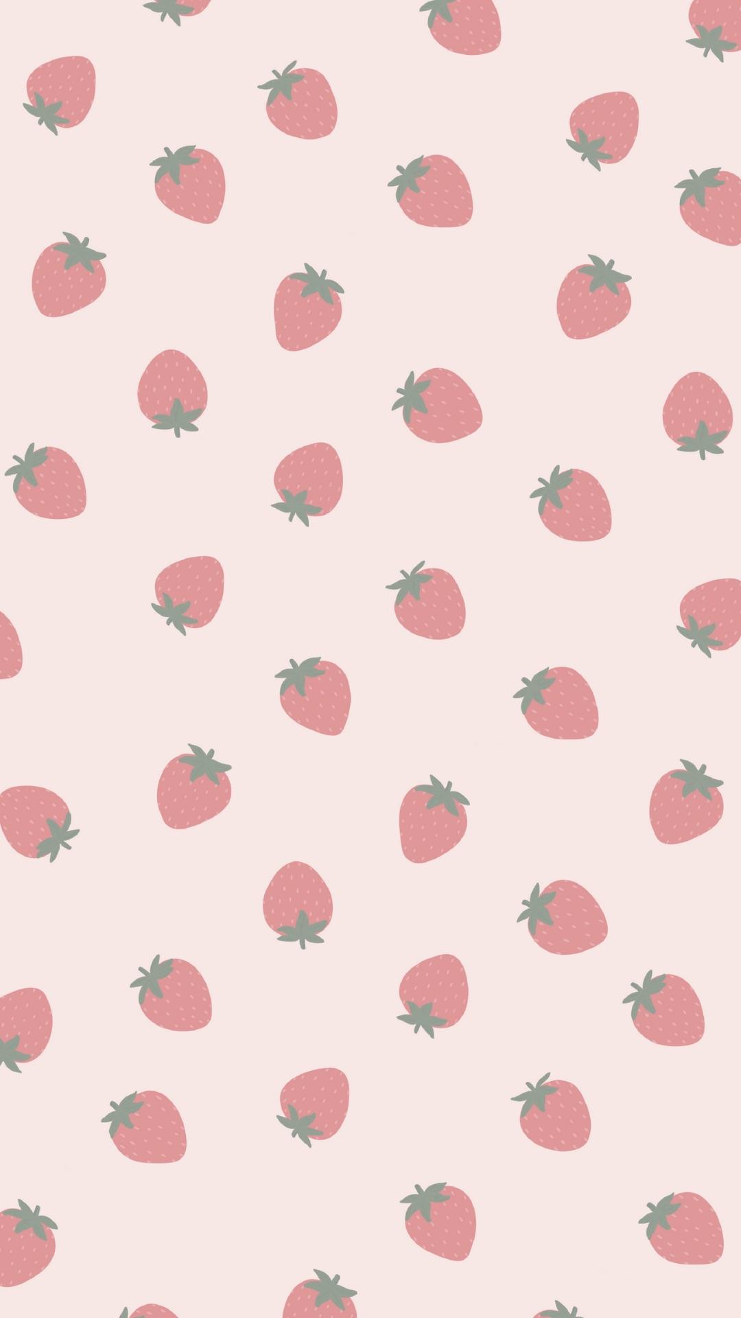 Pastel Strawberry Wallpapers Top Free Pastel Strawberry Backgrounds 6957836