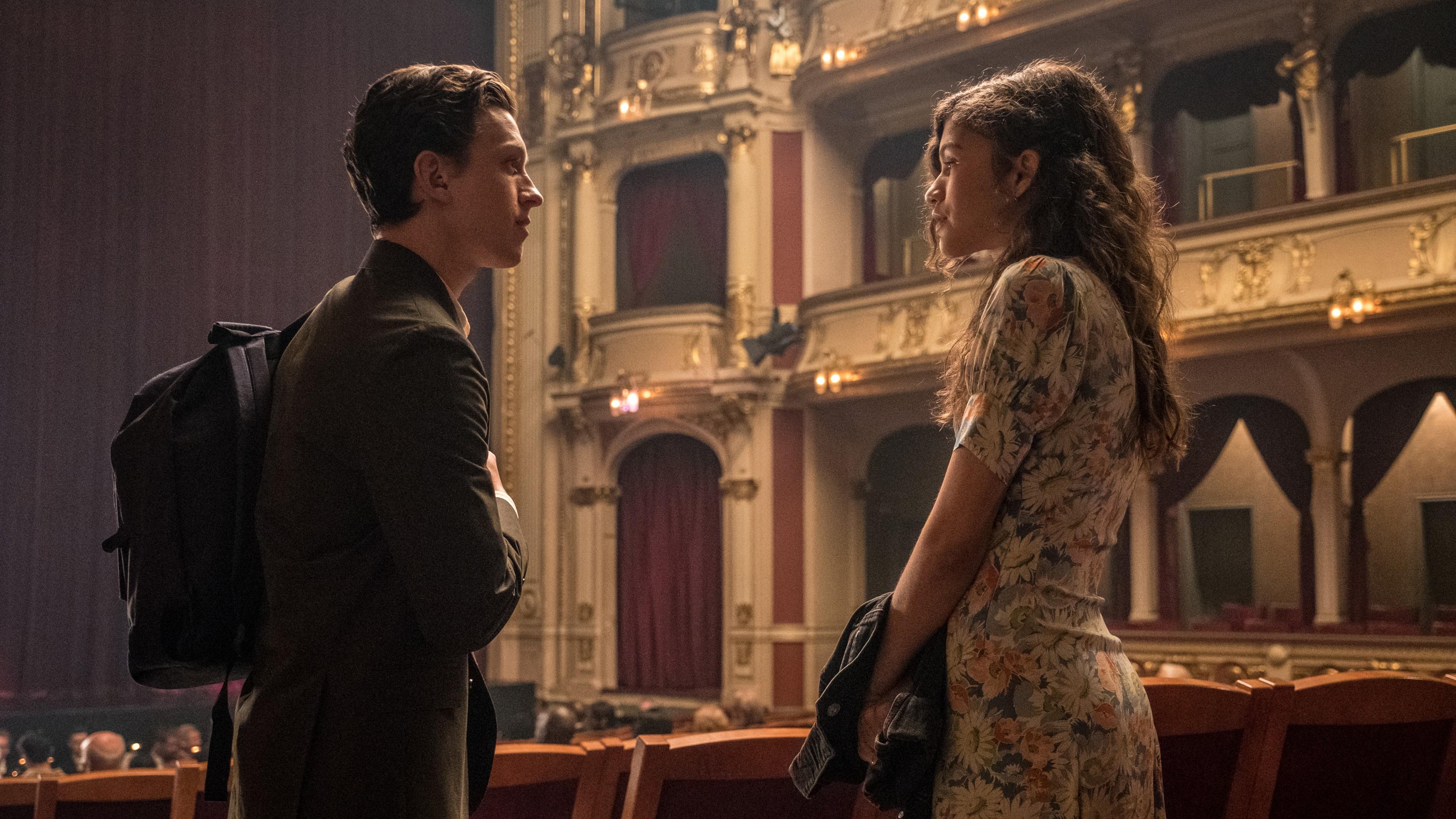 3840x2160 Tom Holland Zendaya Spider Man Far From Home 4K HD Spider Man Far From Home Wallpaper