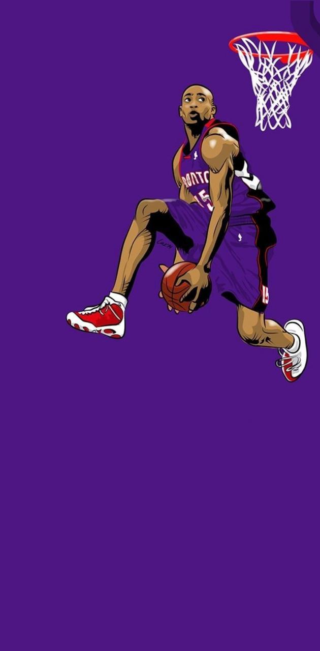 630x1280 Vince Carter Dunk wallpaper