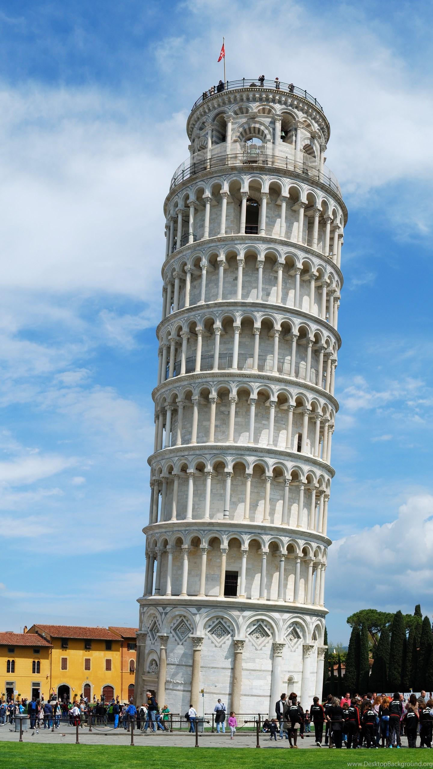 1440x2560 The Leaning Tower Of Pisa High Definition : Widescreen Wallpaper Desktop Background