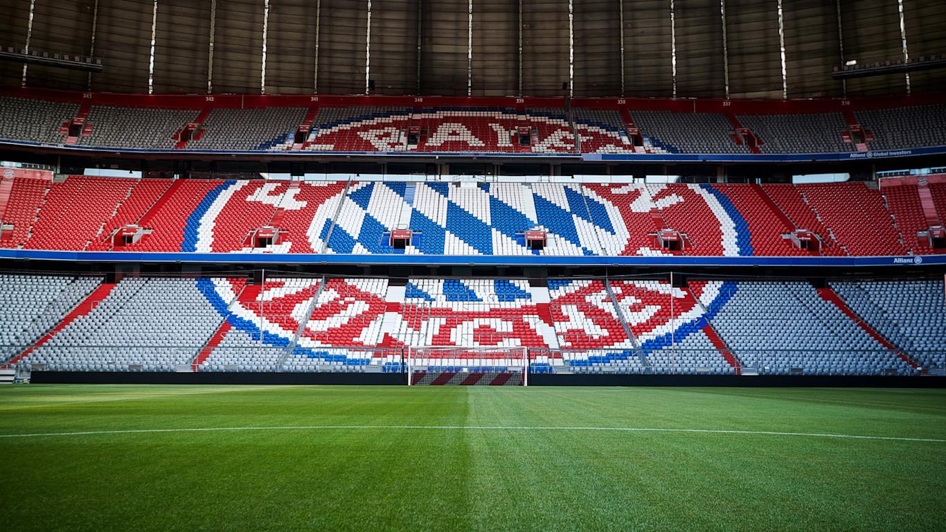 1366x768 Wallpaper: Allianz Arena screen background