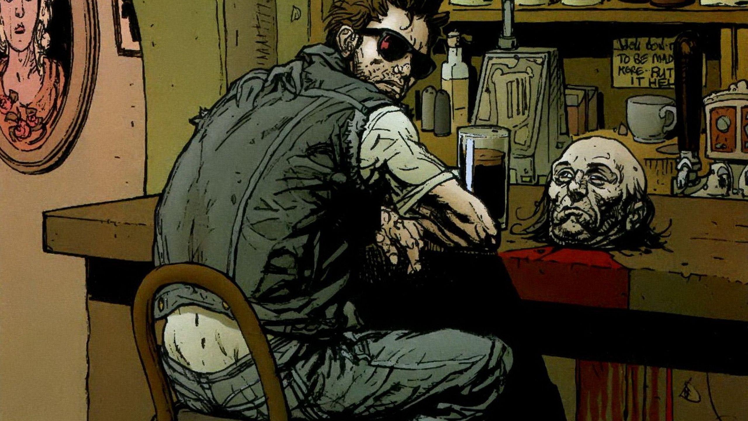 2560x1440 Preacher Comic Wallpaper