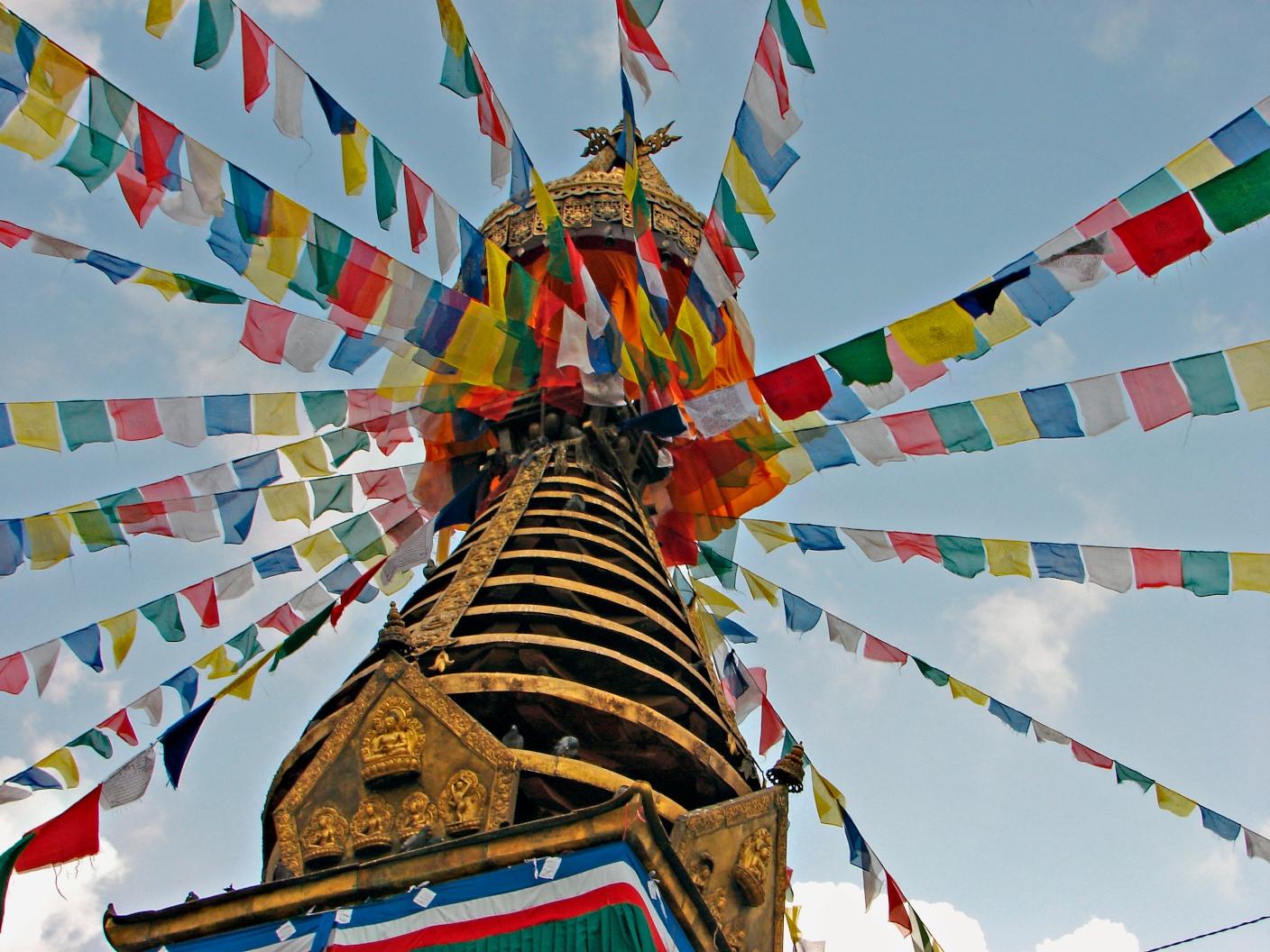 1408x1056 Tibetan Buddhist Prayer Flags