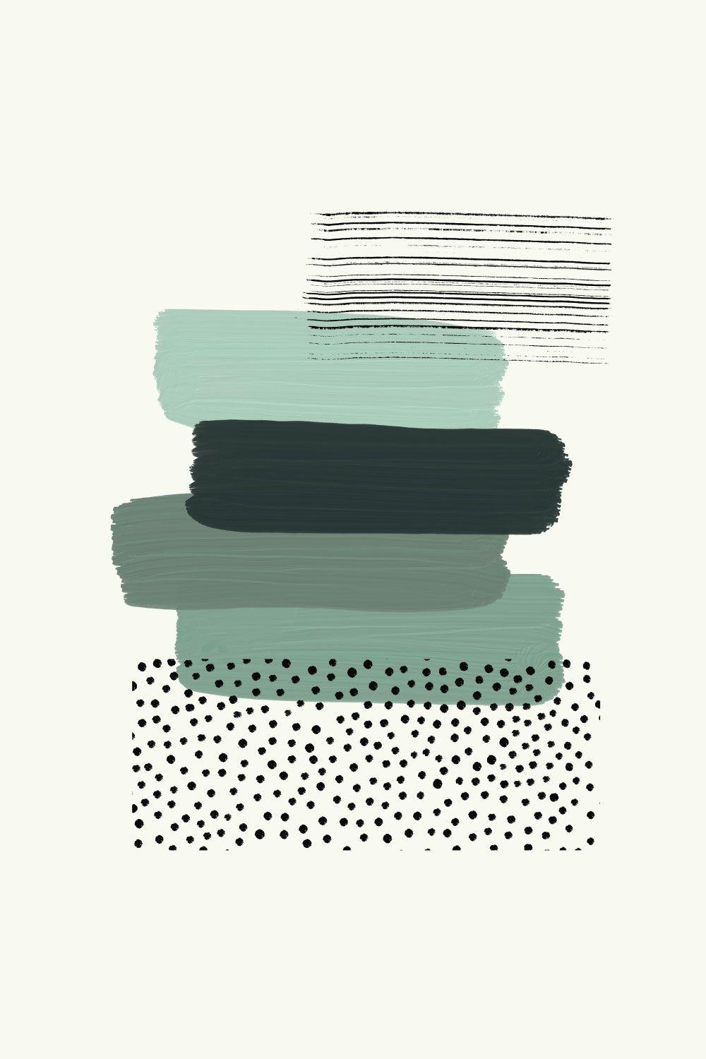 1000x1500 Modern green wall art, Abstract dark green paint brush strokes, Printable living room and bedroom wall art, Digital Download. Green wall art, iPhone background wallpaper, iPhone wallpaper pattern