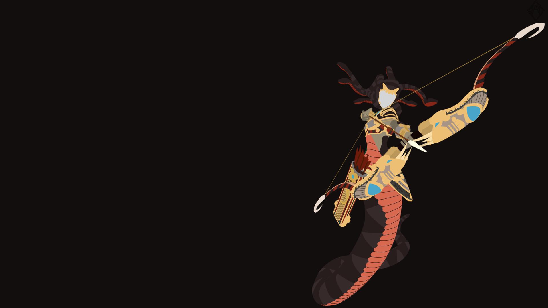 1920x1080 Smite. Medusa Minimalist Wallpaper, Jay R
