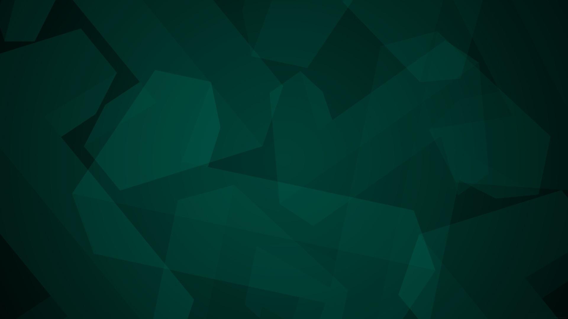 1920x1080 Download wallpaper dark green, minimalism, geometry, Abstraction, figure, section abstraction in resolution 1920x1080