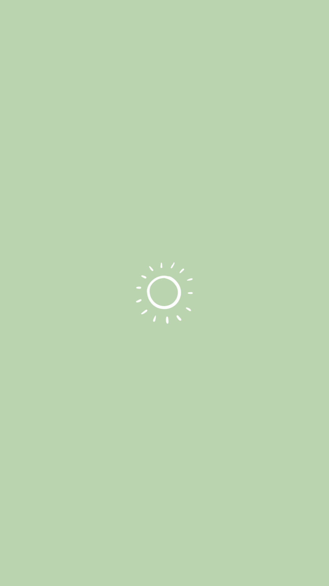 1080x1920 Pastel Green Aesthetic Wallpaper