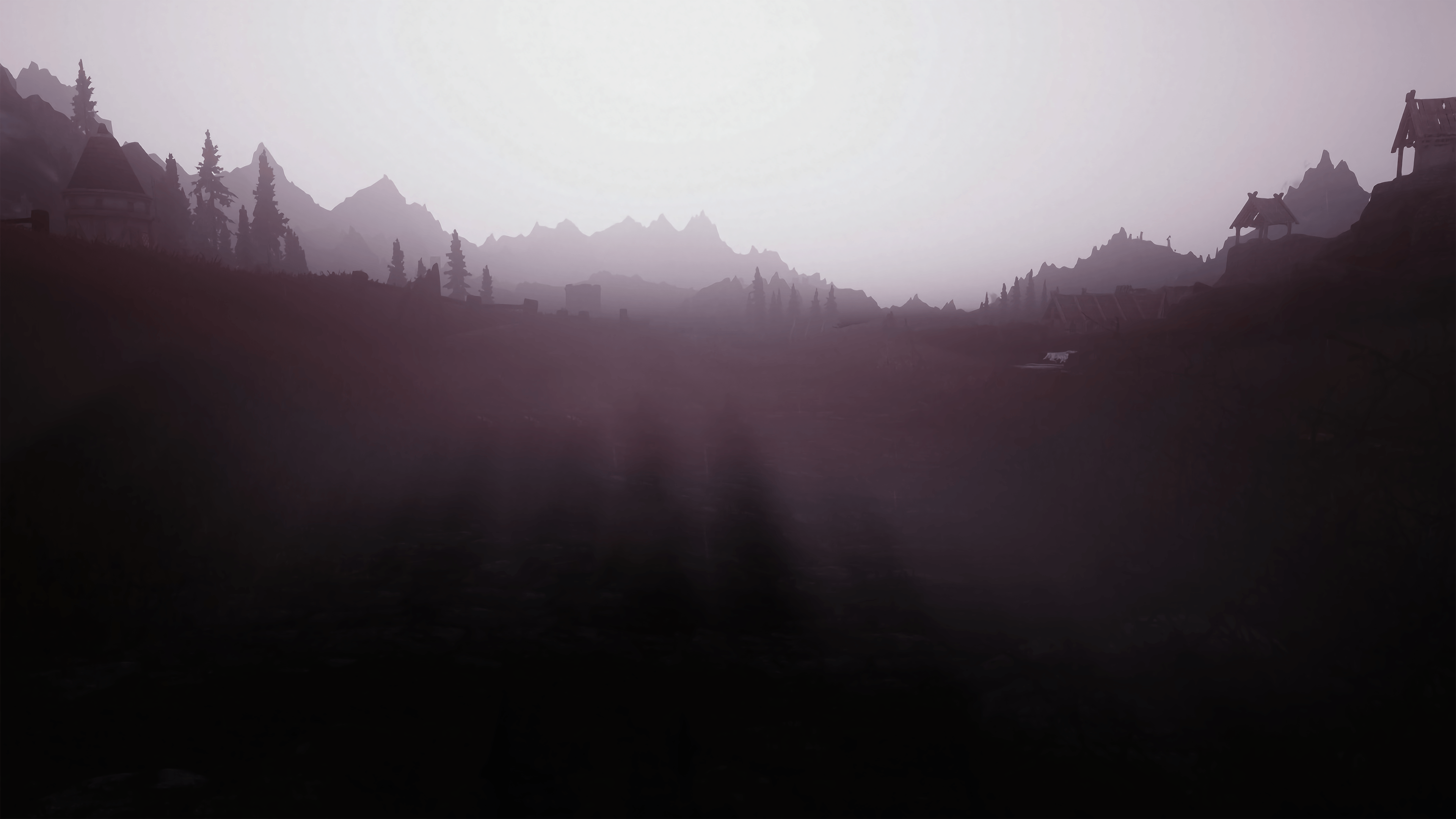 3840x2160 Skyrim Wallpaper