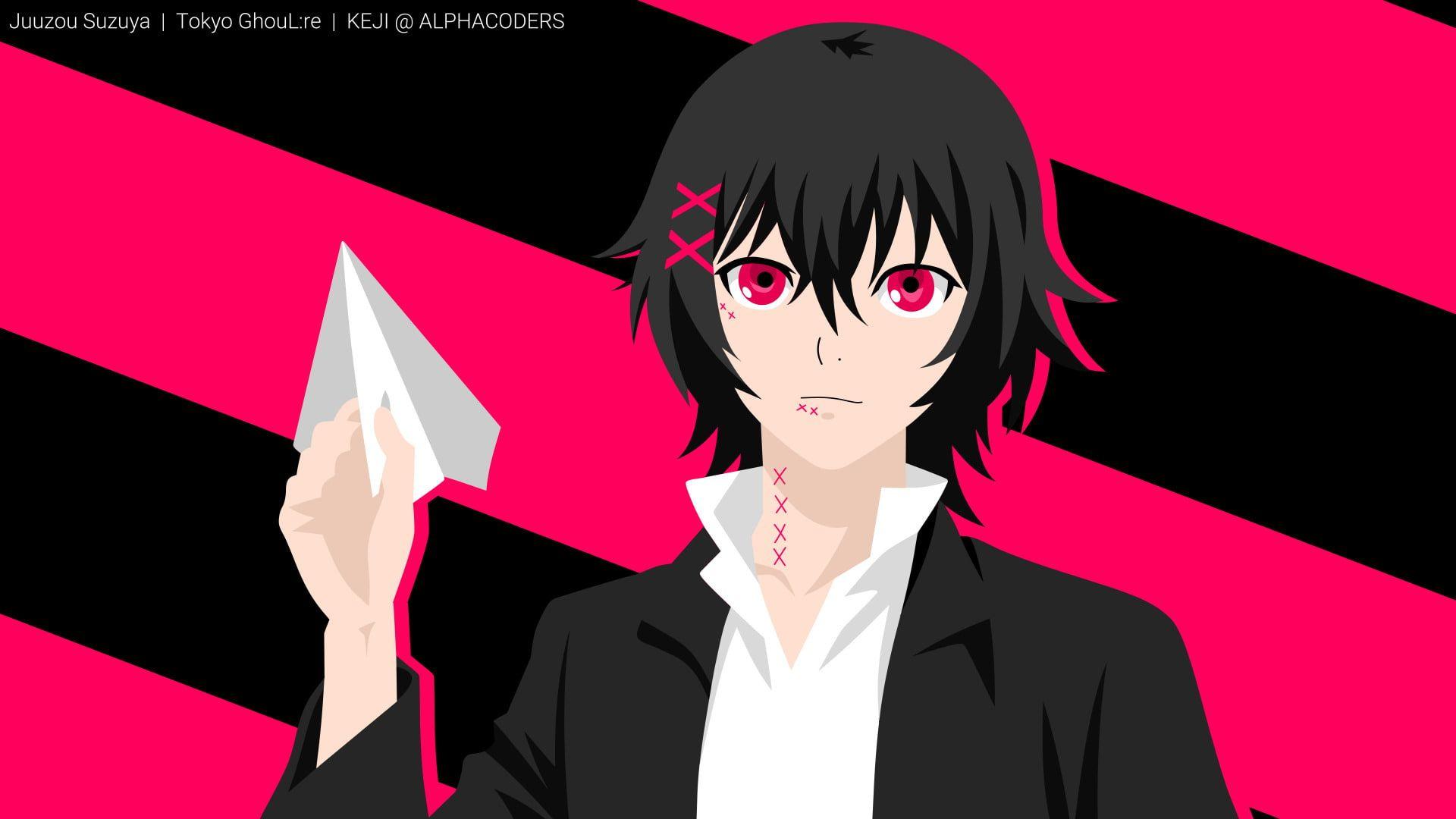 1920x1080 Anime Tokyo Ghoul:re Black Hair #Boy Juuzou Suzuya #Minimalist P # wallpaper #hdwallpaper #desktop. Juuzou suzuya, Tokyo ghoul, Anime