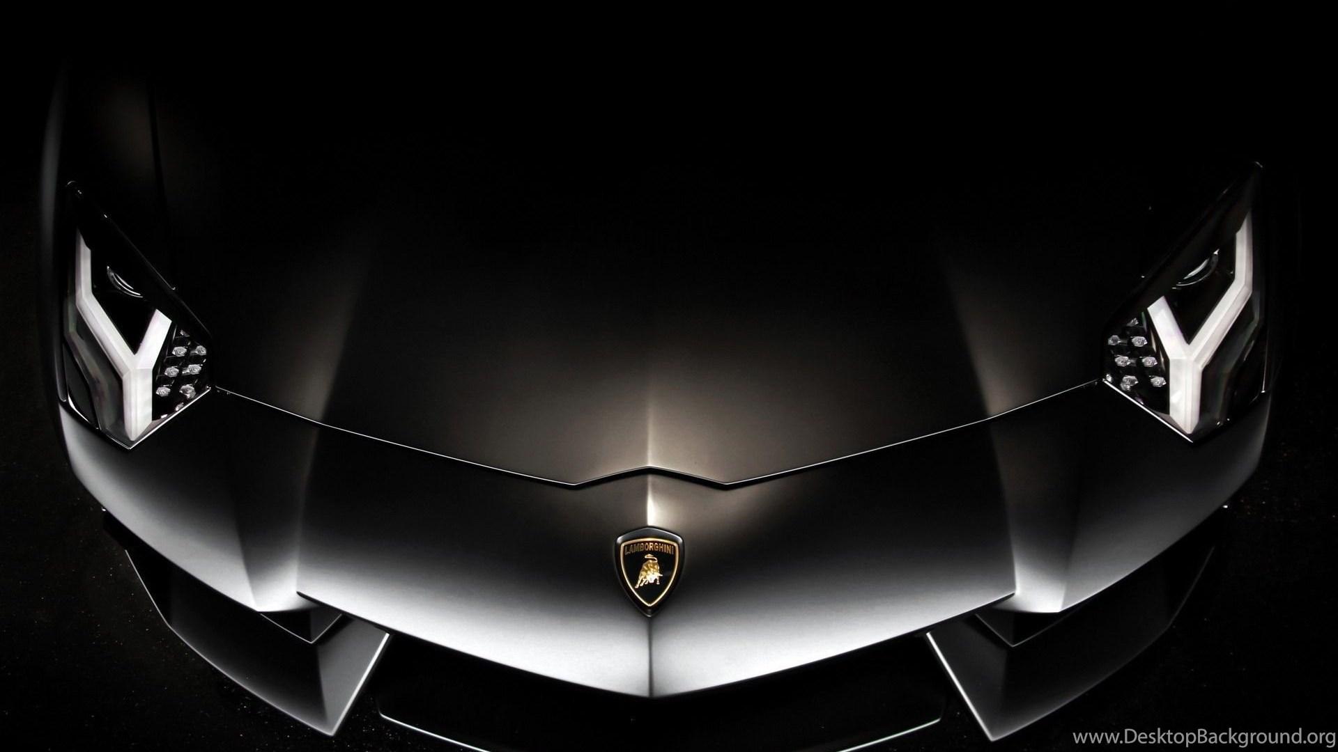 1920x1080 Lamborghini Aventador Black HD Wallpaper Desktop Background