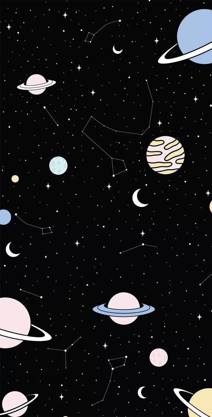 707x1389 Amazing star constellations #wallpaper #stars. Space phone wallpaper, Cute wallpaper background, Wallpaper space