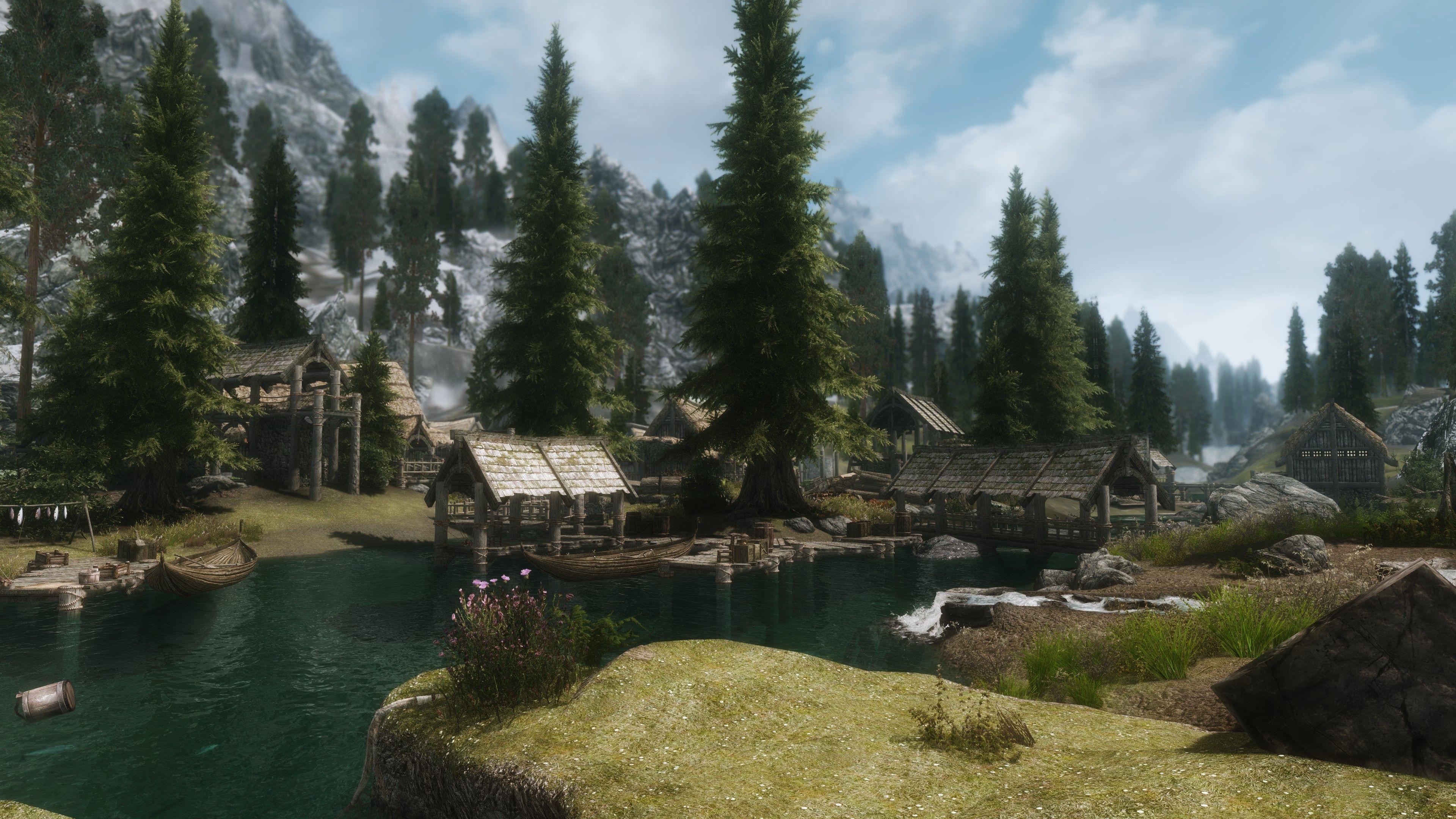 3840x2160 The Elder Scrolls V: Skyrim 4k Ultra HD Wallpaper. Background Image