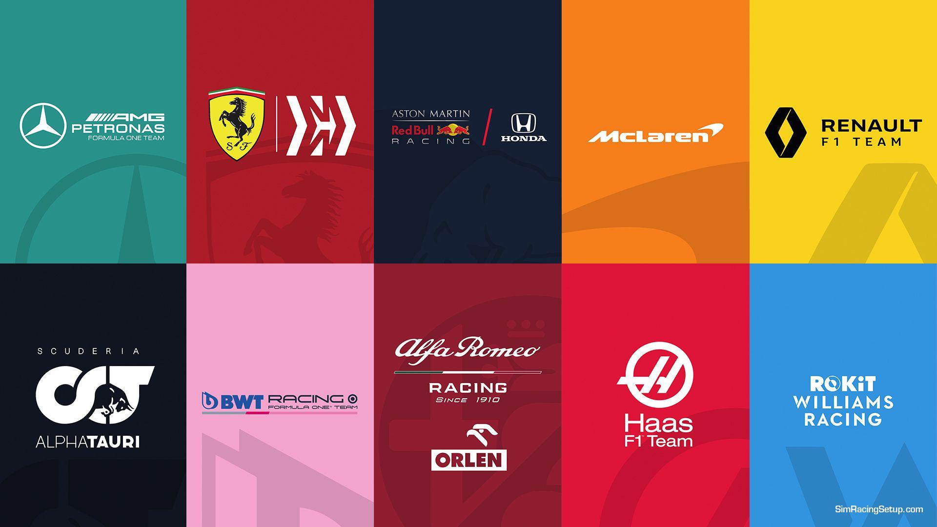 1920x1080 F1 2020 Team Logo Desktop Wallpaper. Formula 1 iphone wallpaper, Team wallpaper, Formula 1