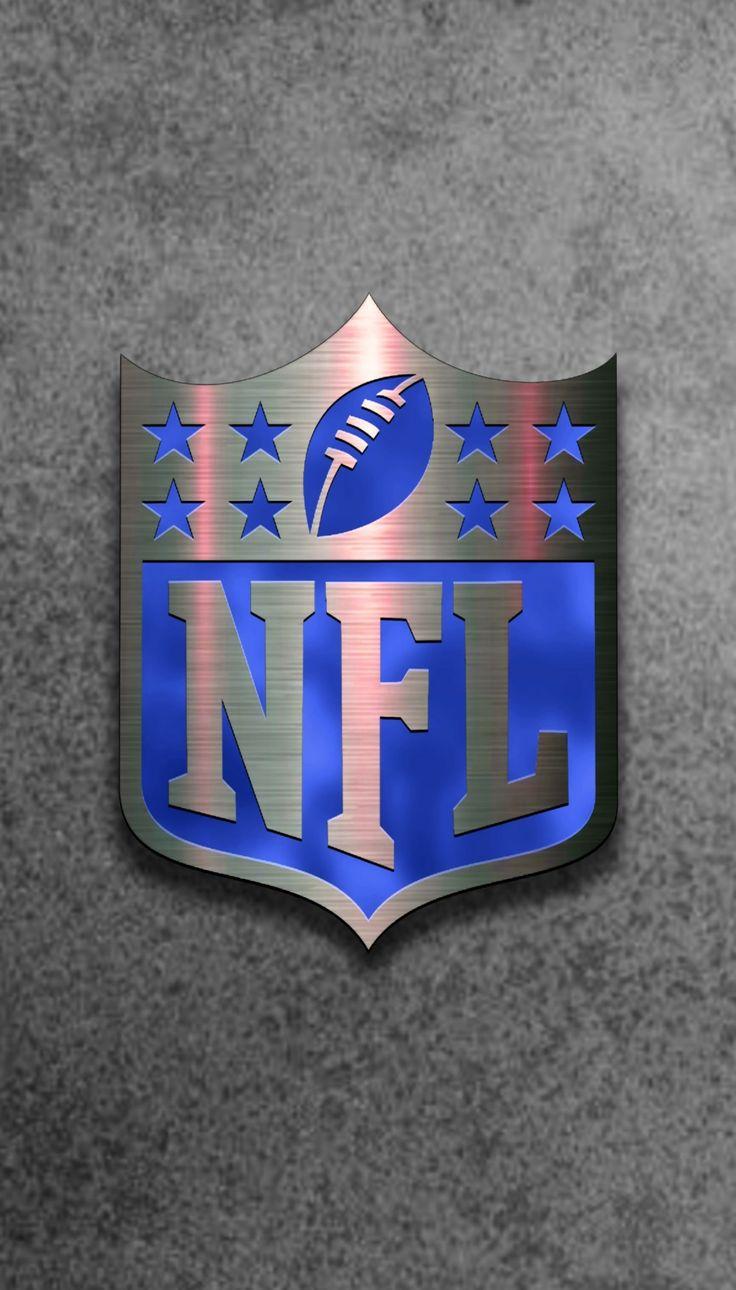736x1290 NFL logo wallpaper ( Metal ). Nfl logo, All nfl teams, Nfl teams logos