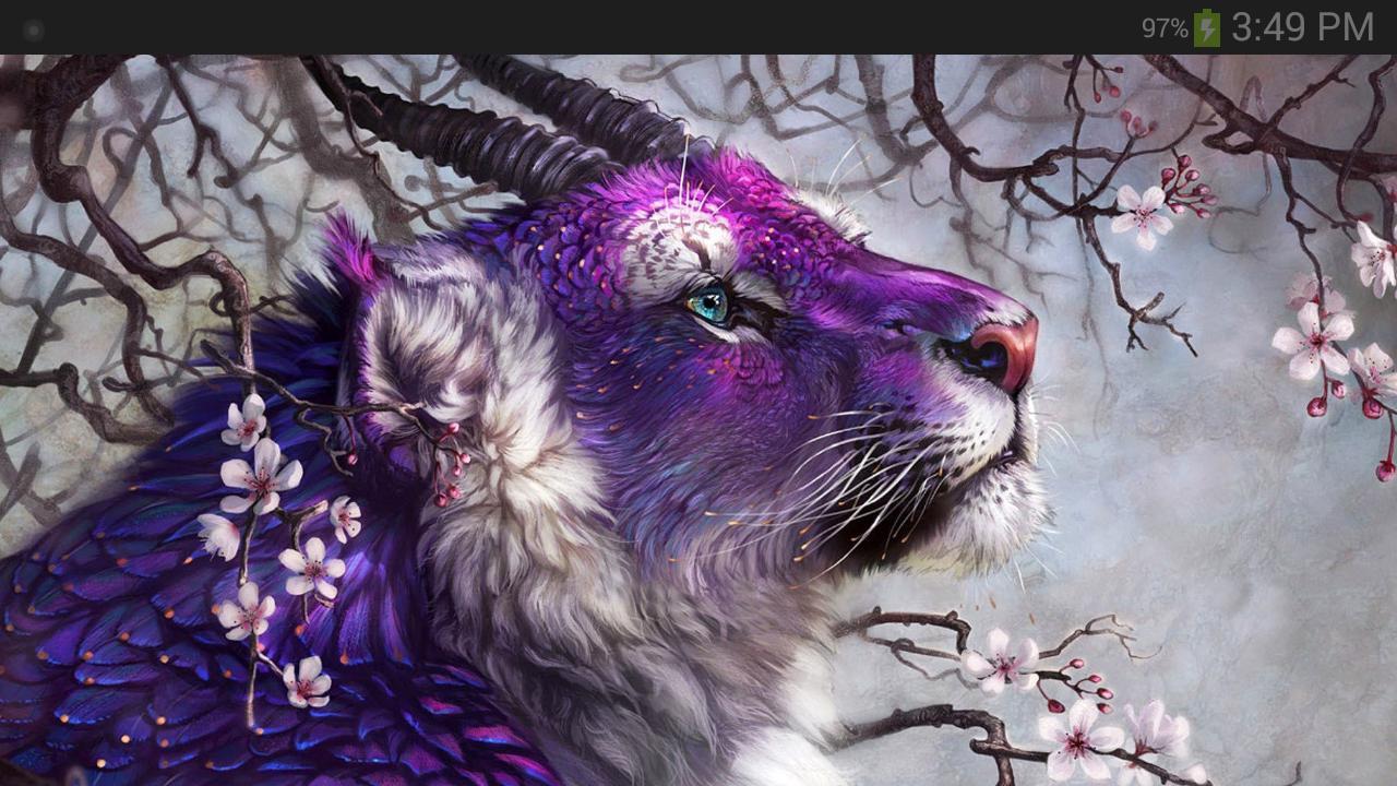 1280x720 Fantasy Animal Wallpaper for Android