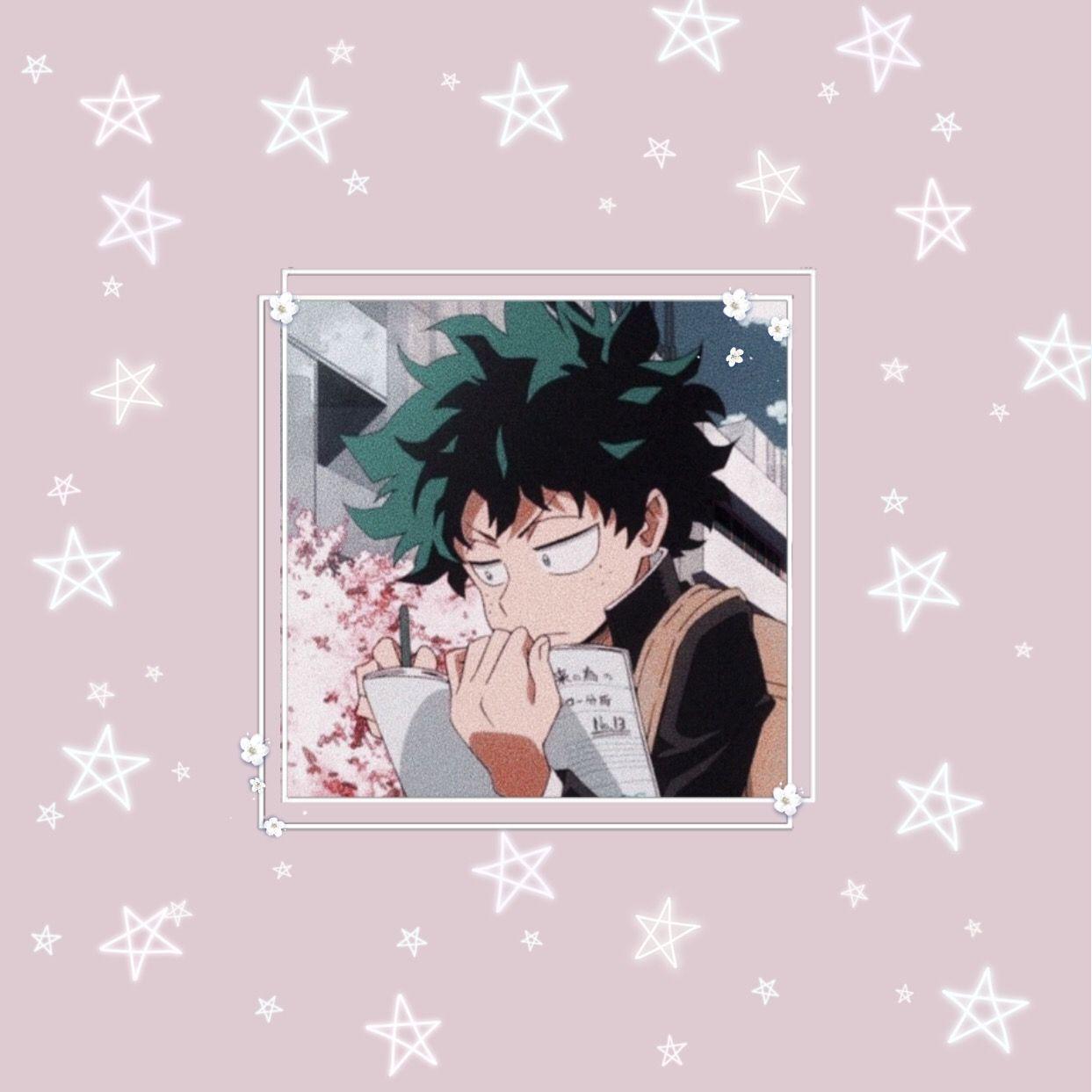 1243x1243 Aesthetic Deku Wallpaper