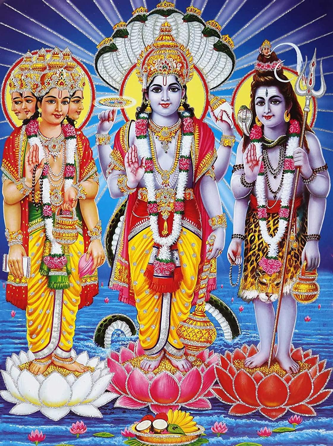 Brahma Vishnu Shiva Wallpapers - Top Free Brahma Vishnu Shiva ...