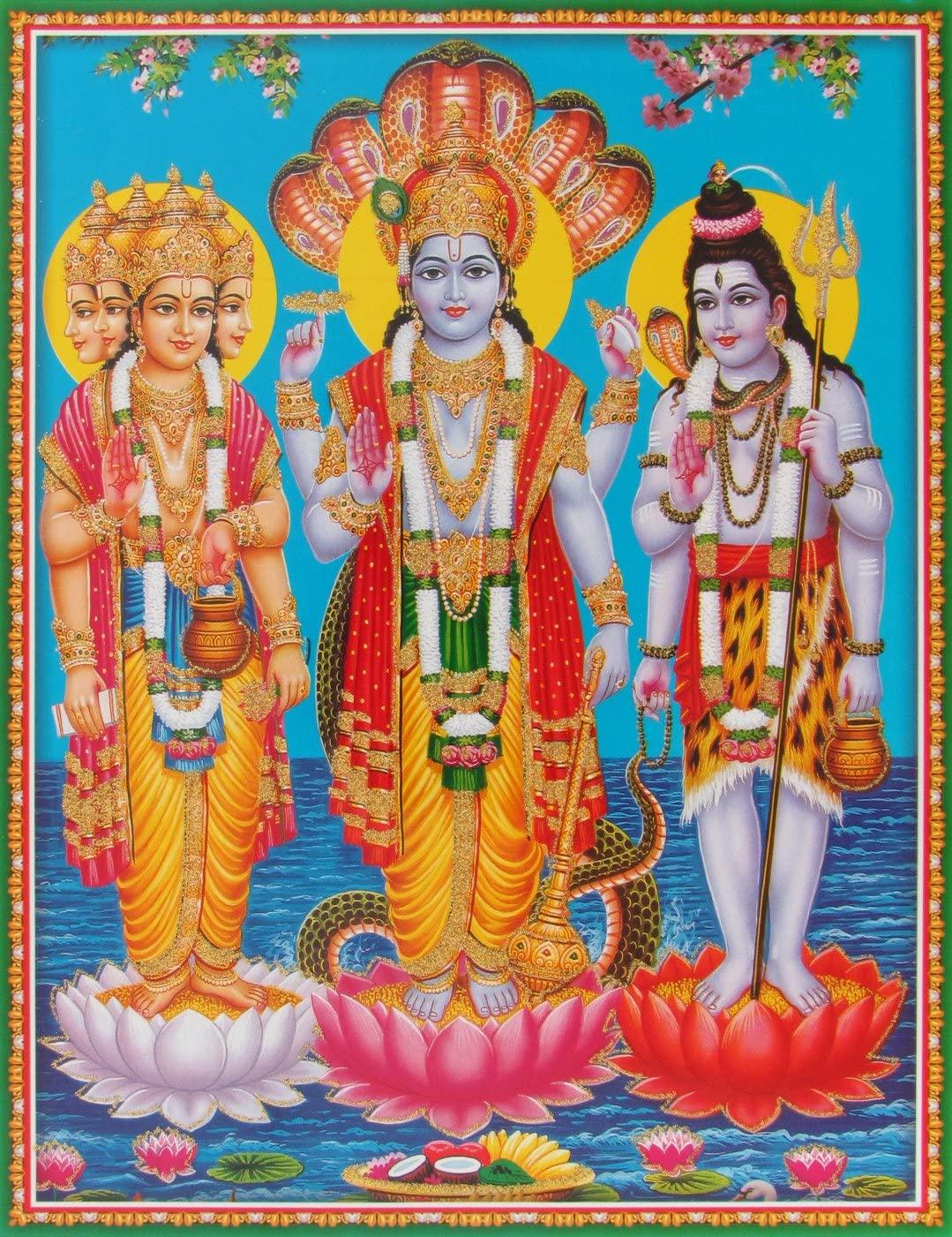 Brahma Vishnu Shiva Wallpapers - Top Free Brahma Vishnu Shiva ...