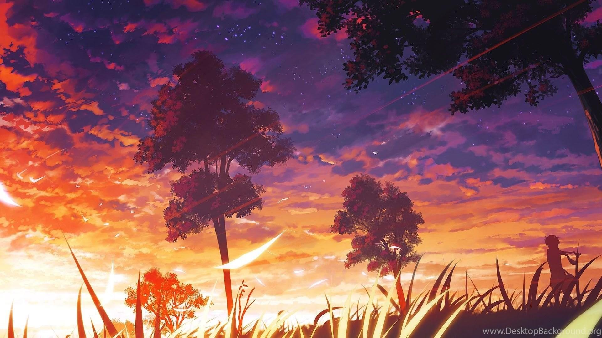 1920x1080 Cute Anime Background Wallpaper Desktop Background