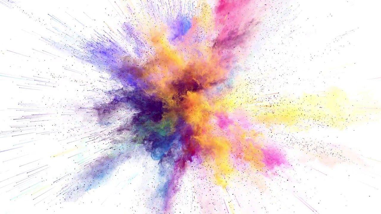 1280x720 Color Explosion Wallpaper