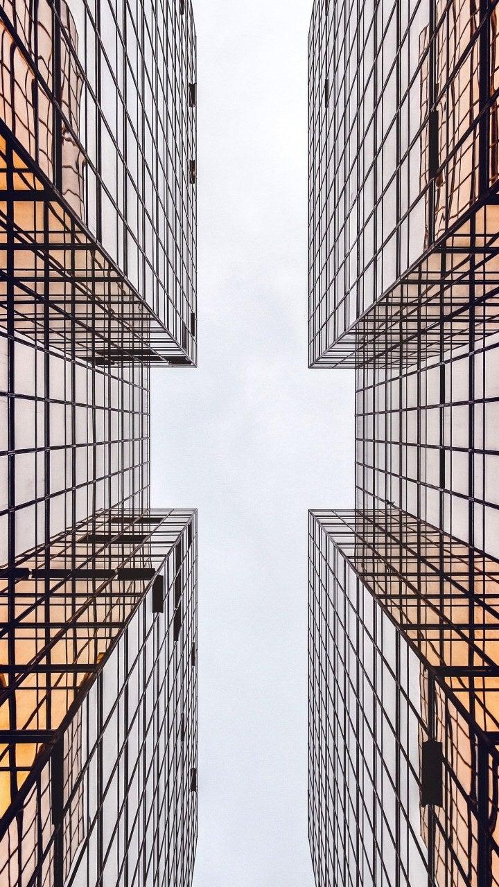 720x1280 Glass Buildings [720x1280]. iPhone X Wallpaper X Wallpaper HD