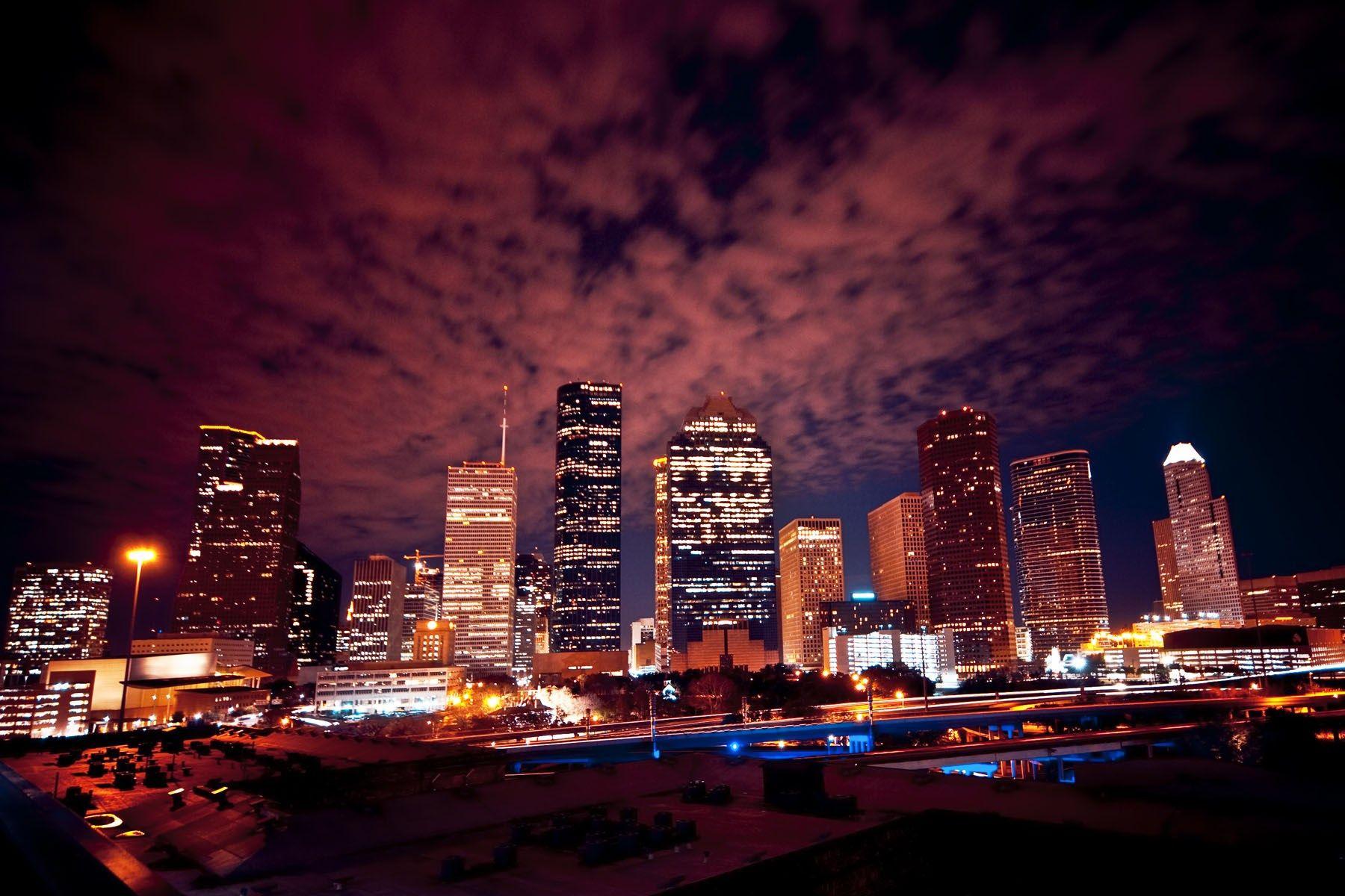 Downtown Houston Skyline Wallpapers Top Free Downtown Houston Skyline