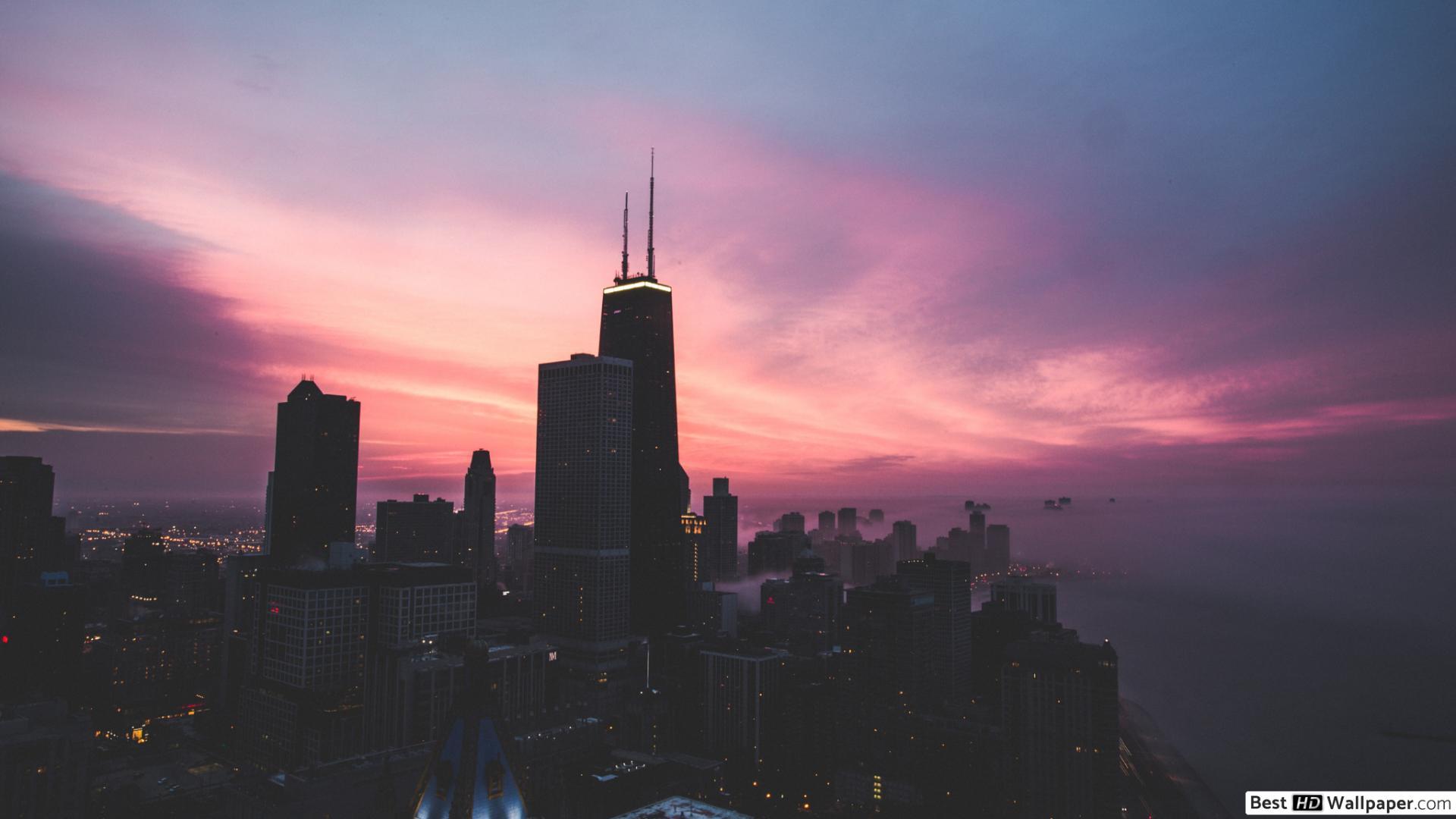 1920x1080 Chicago City HD wallpaper download