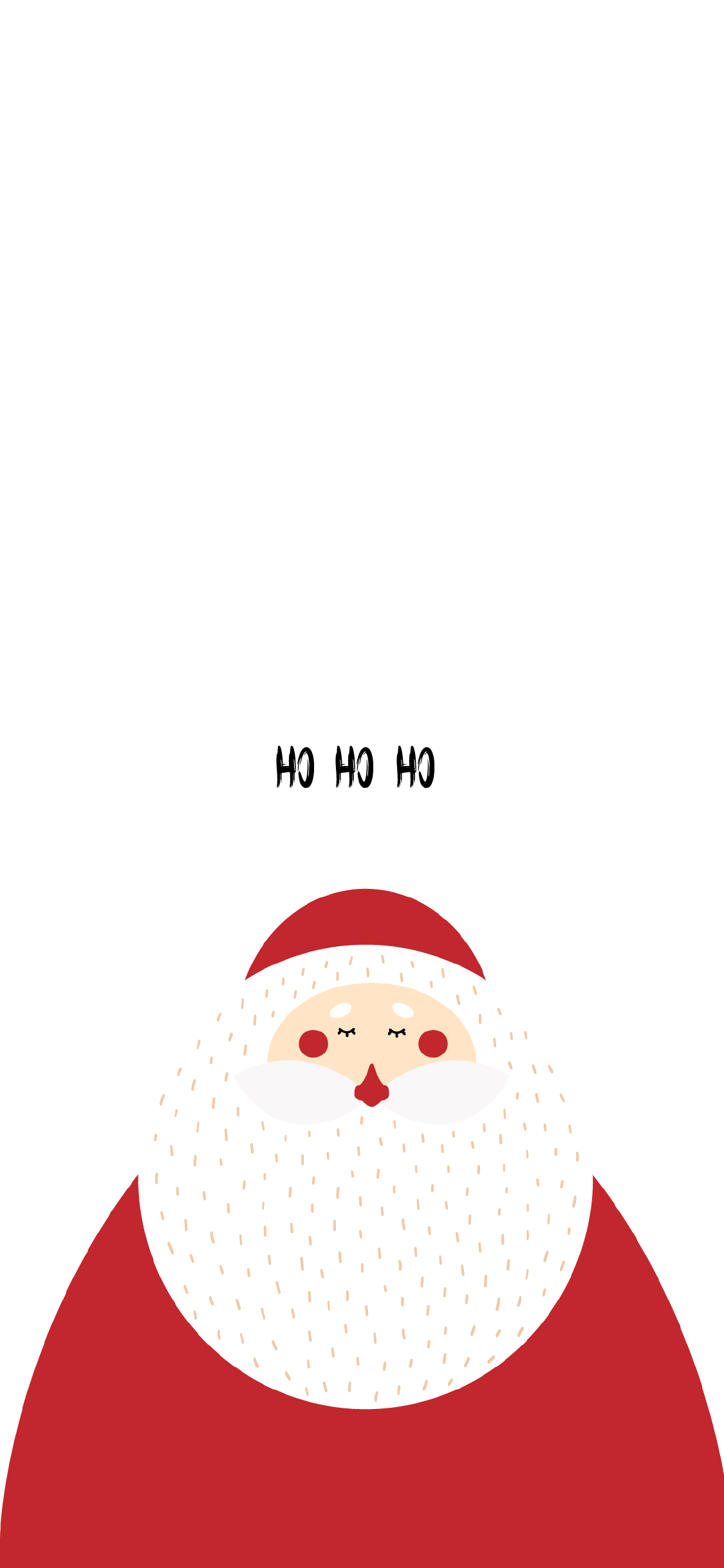 1125x2436 Christmas iPhone Wallpaper 2019. Ginger and Ivory