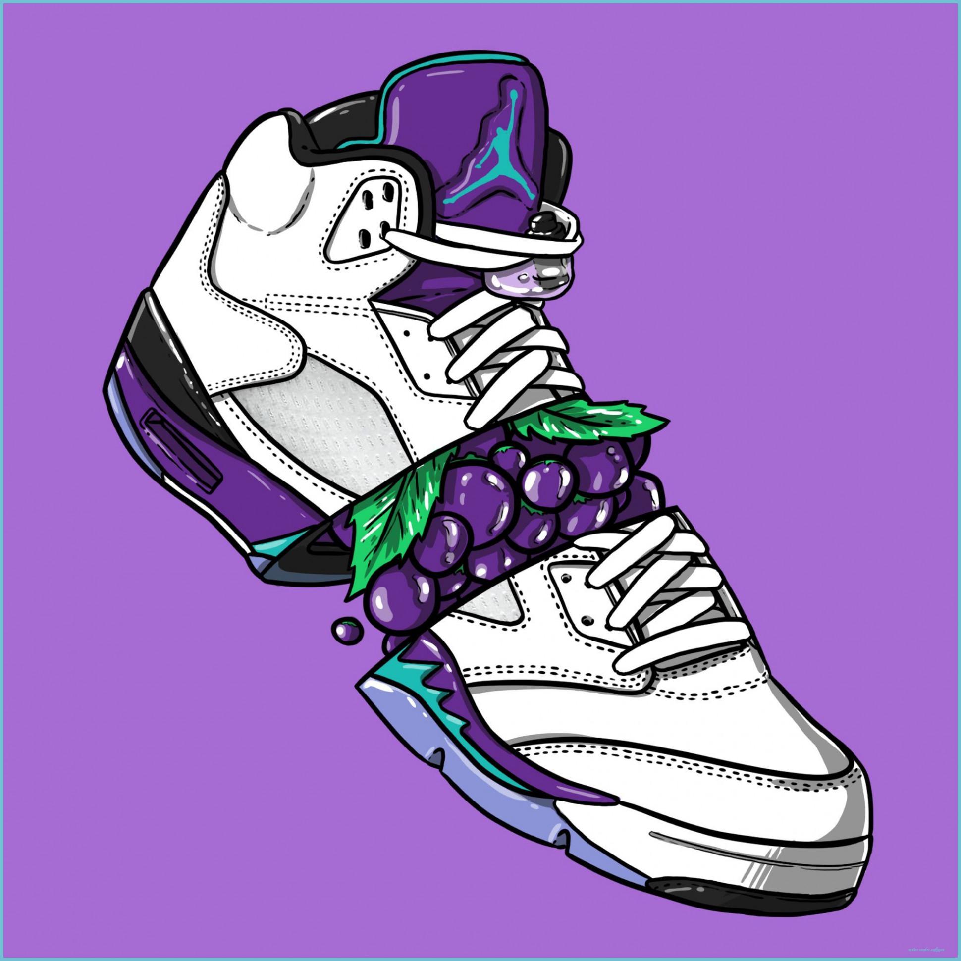 1940x1940 Sneaker Cartoon Wallpaper On WallpaperDog Sneaker Wallpaper