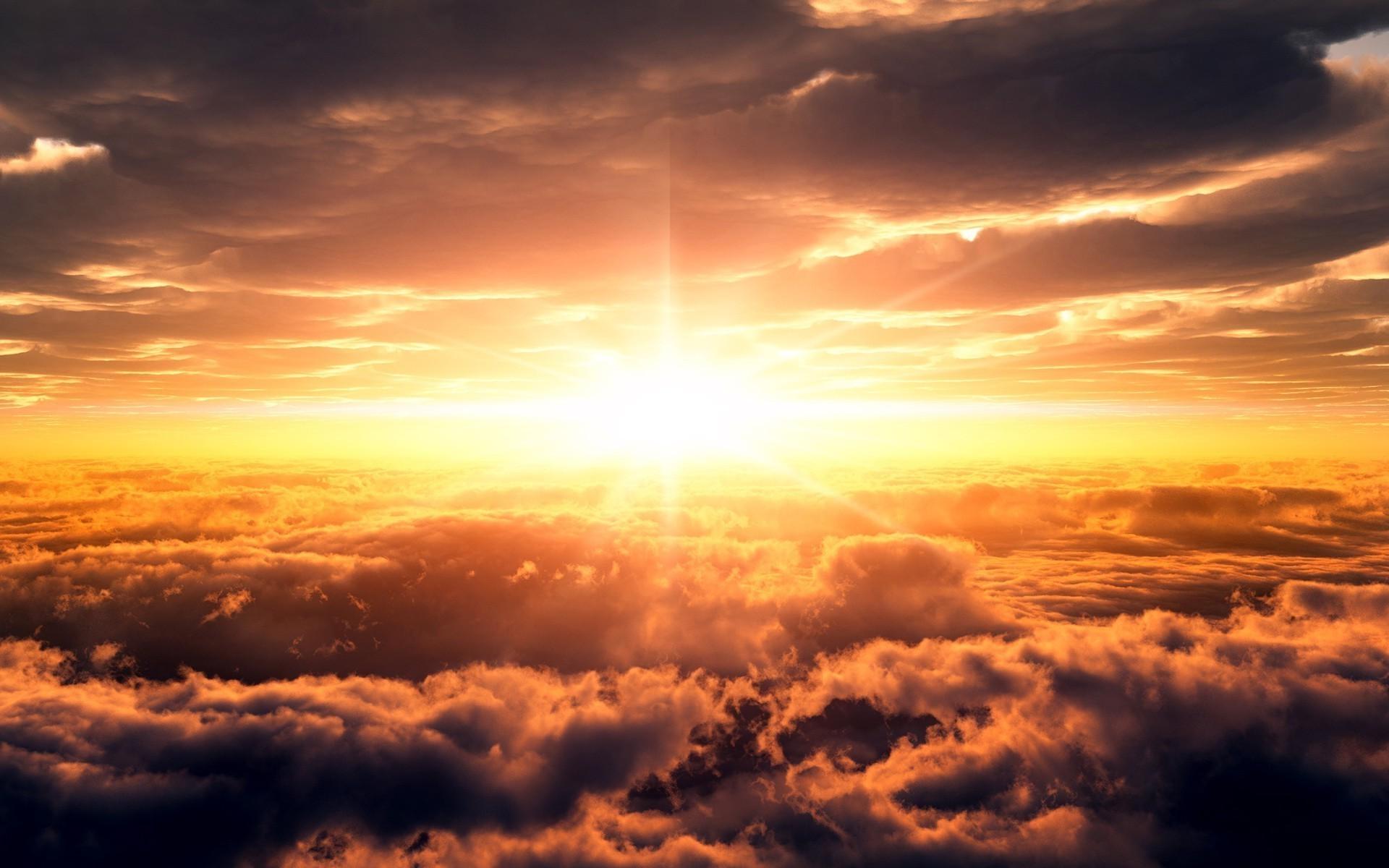 1920x1200 clouds, Sky, Sunrise Wallpaper HD / Desktop and Mobile Background