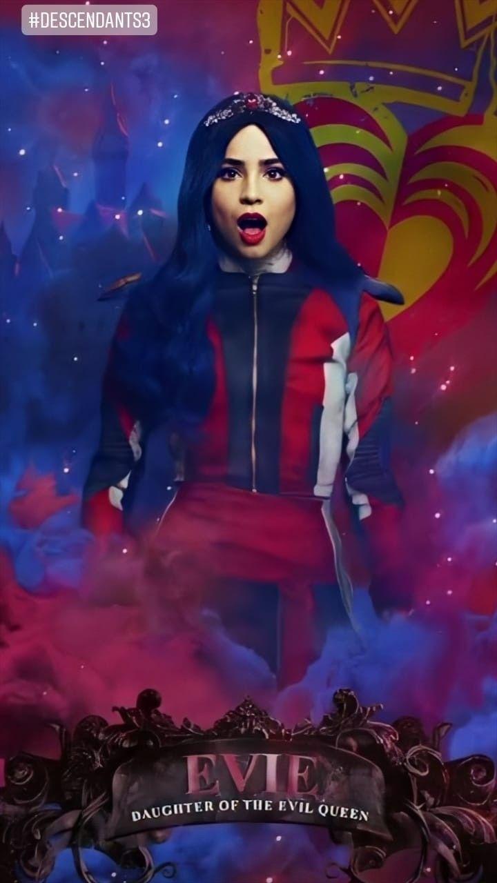 720x1280 Evie poster. Disney decendants, Disney descendants Disney descendants