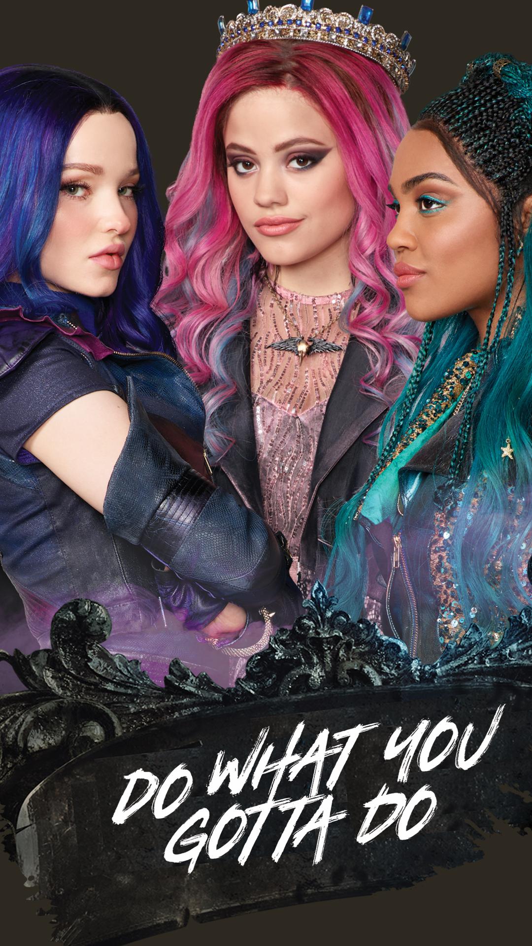 1080x1920 Disney Descendants 3 new mobile phone wallpaper