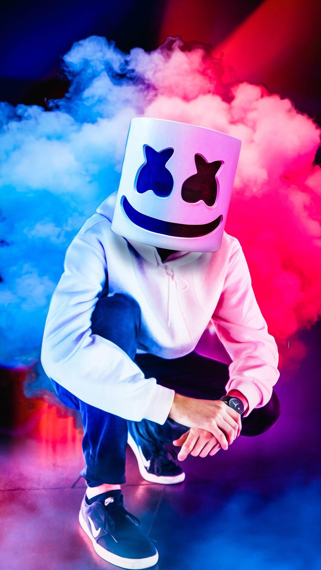 1080x1920 iPhone DJ Marshmello Wallpaper