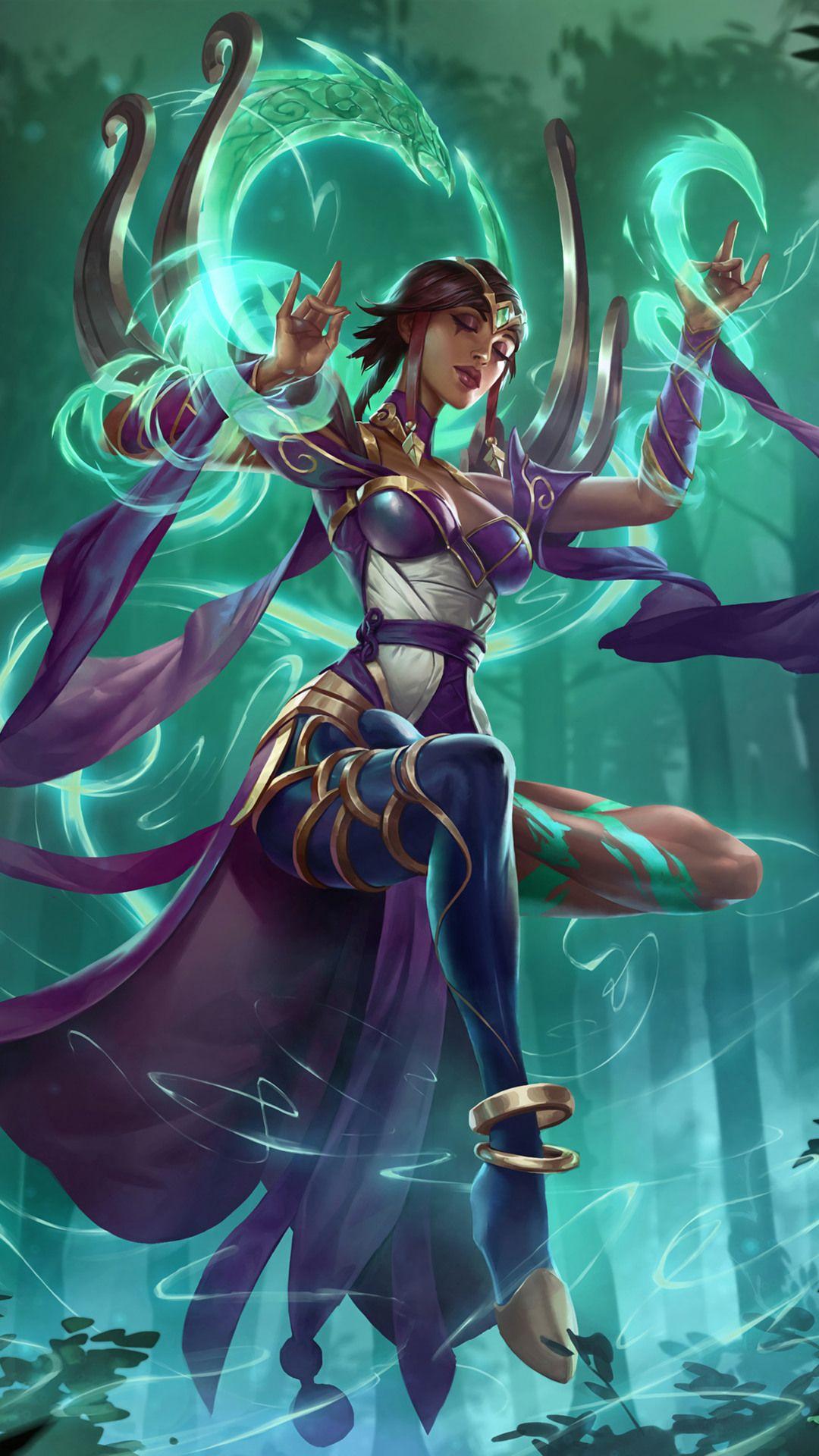 1080x1920 Karma. Lol league of legends, League of legends characters, League of legends